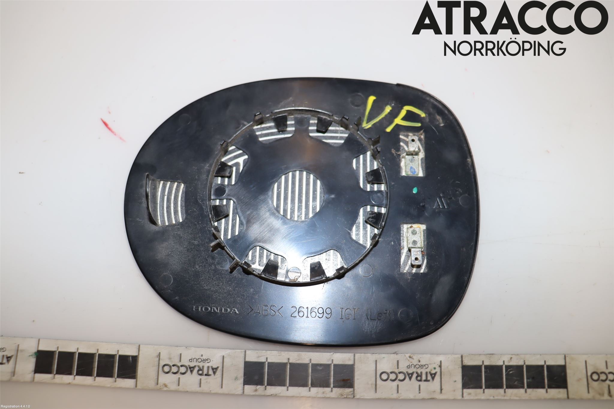 Honda CIVIC 06-11 Spegelglas Vä