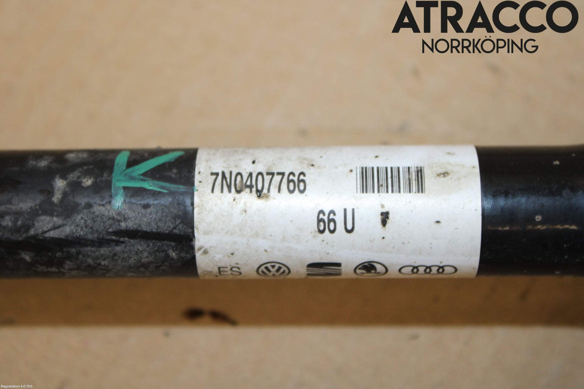 Volkswagen VW SHARAN 11- Drivaxel Fram Höger