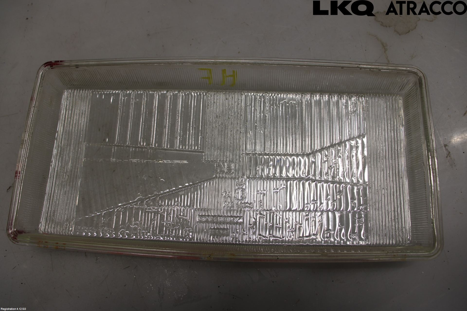 Volvo 740 84-87 Strålkastarglas Hö