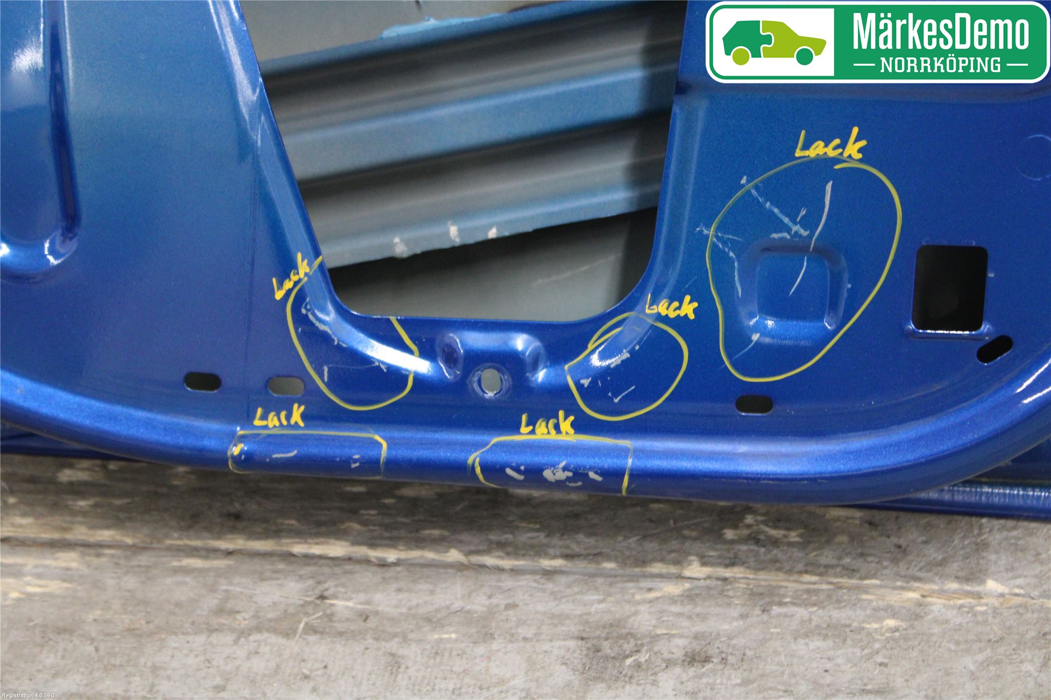 Renault MÉGANE II  06-08 Dörr Bak Vänster