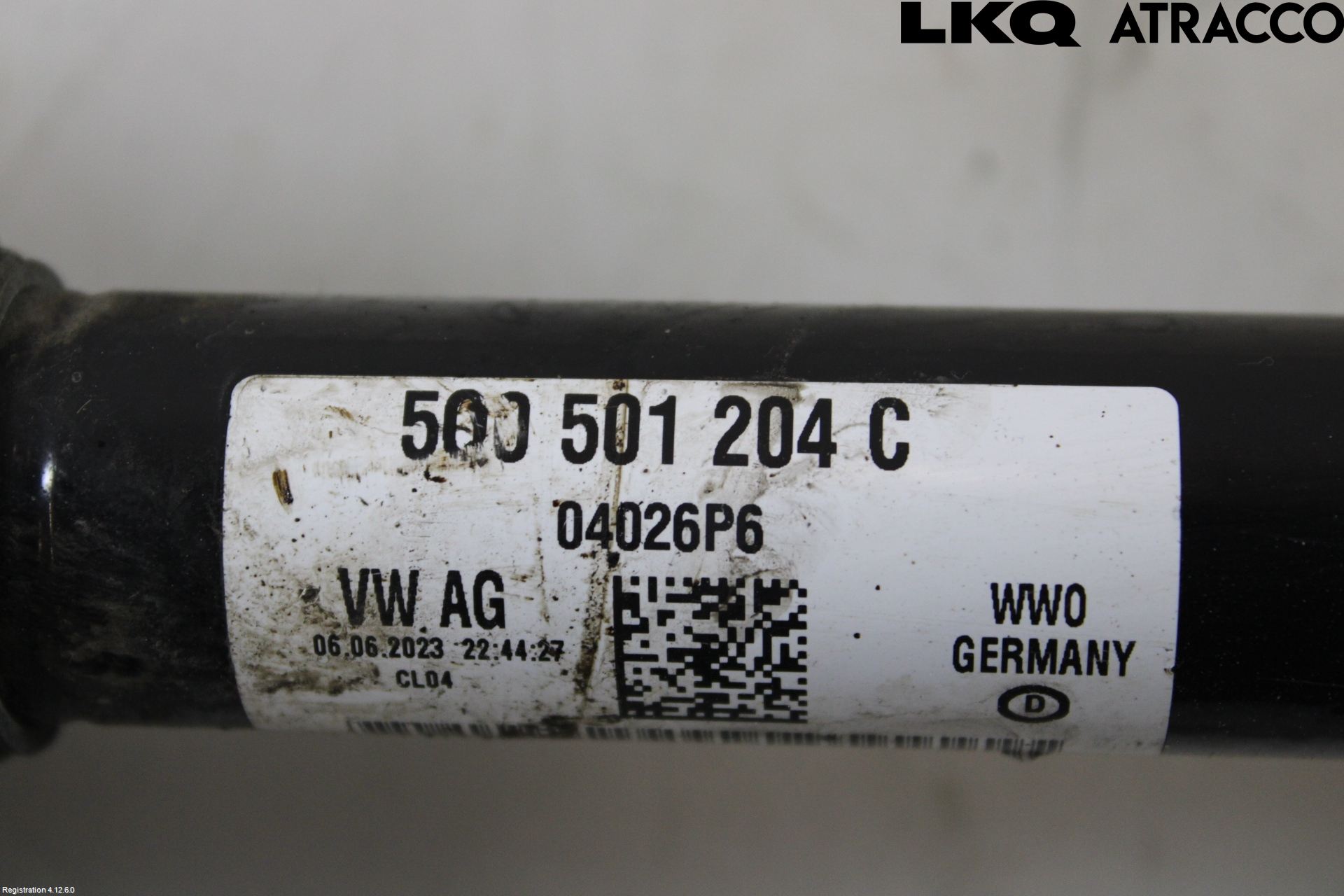 Volkswagen VW T-ROC 18- Drivaxel Bak Höger