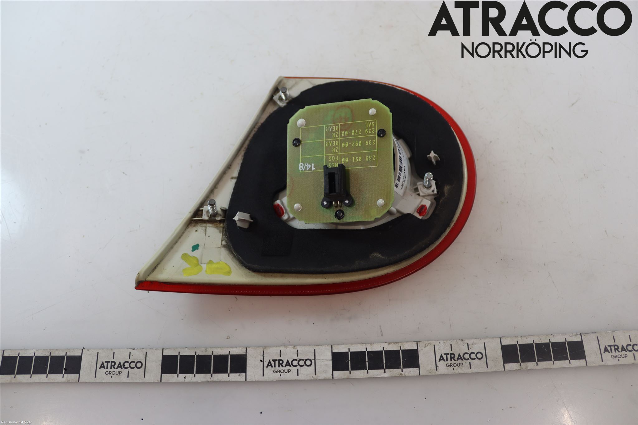 Jaguar XK/XKR 06-14 Dimljus/Reflex Bak