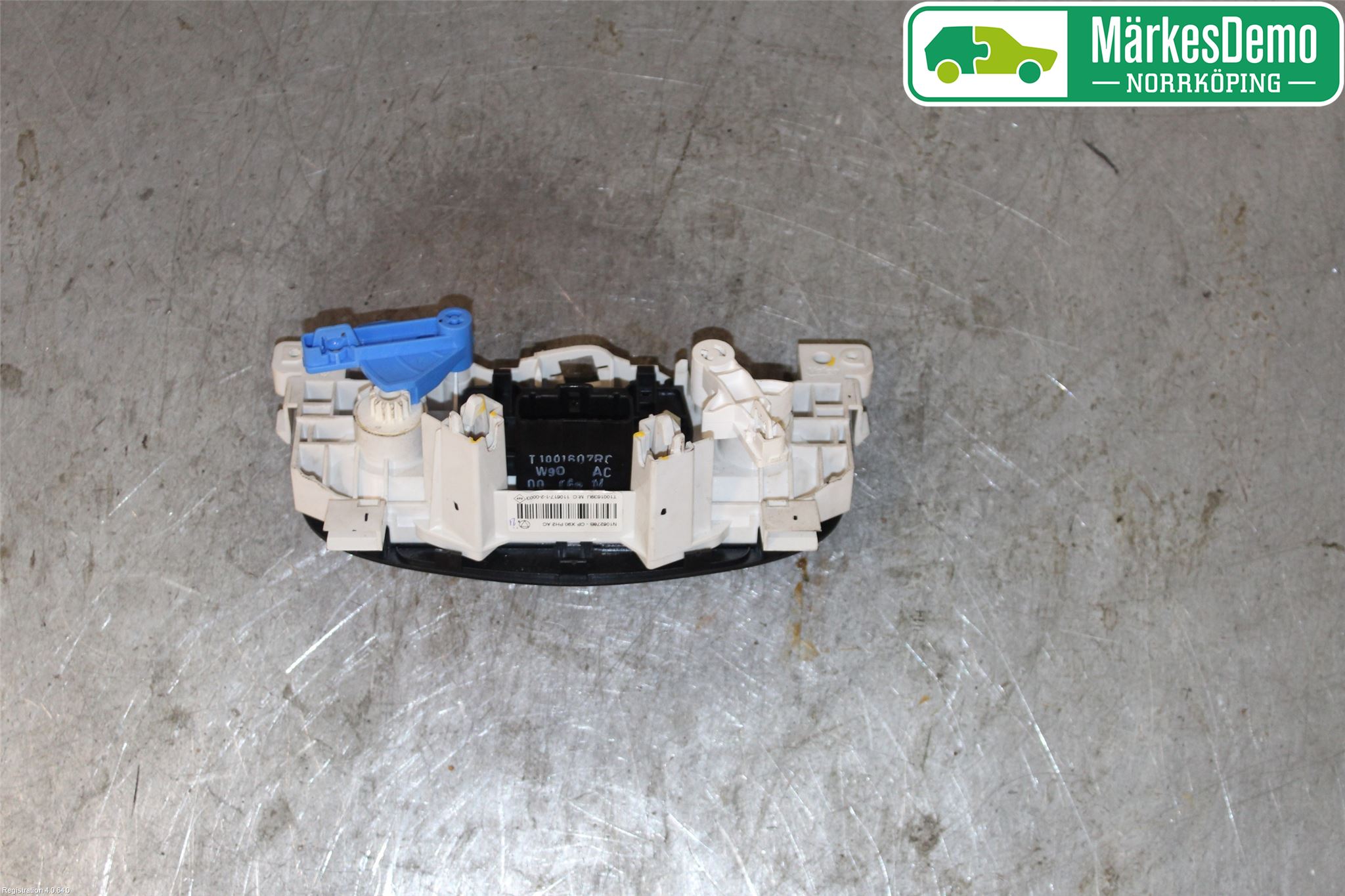 Dacia SANDERO 09-13 Värmereglage