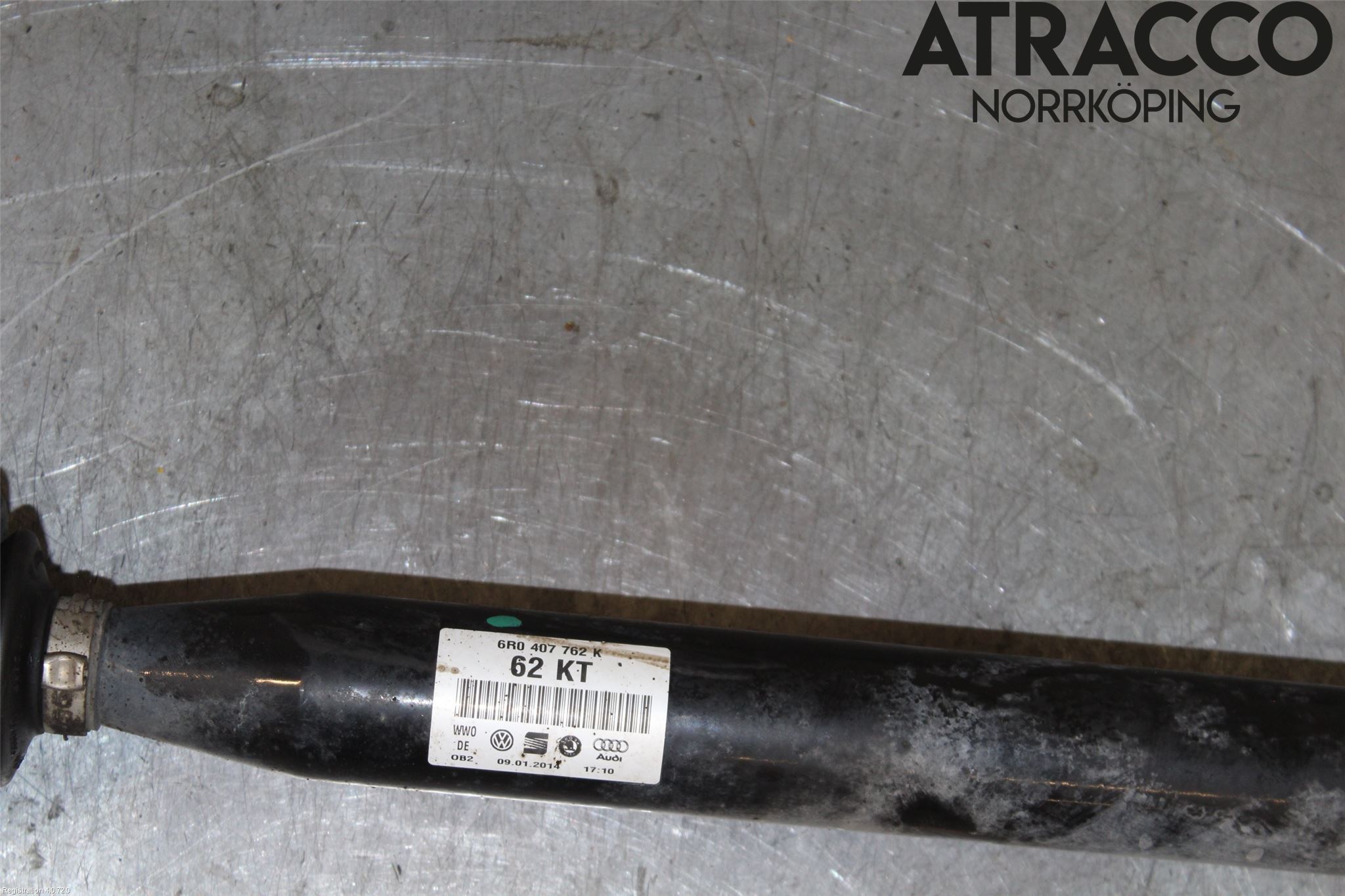 Skoda RAPID Drivaxel Fram Höger