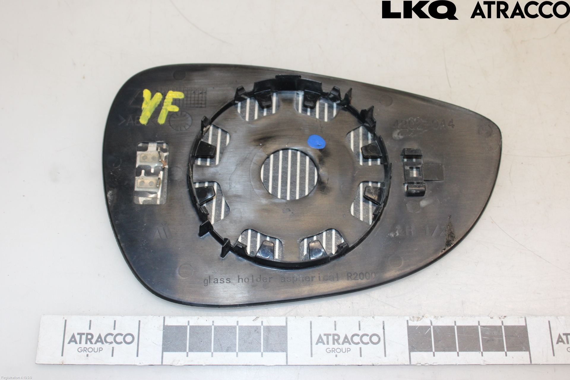 Ford FIESTA 09-12 Spegelglas Vä