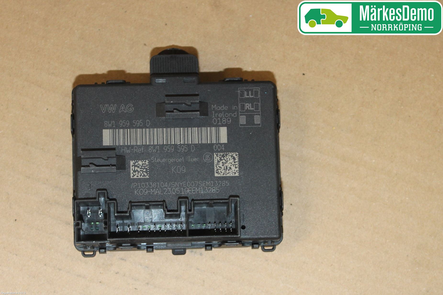 Audi A3/S3 8V 13-20 Styrenhet Dörr