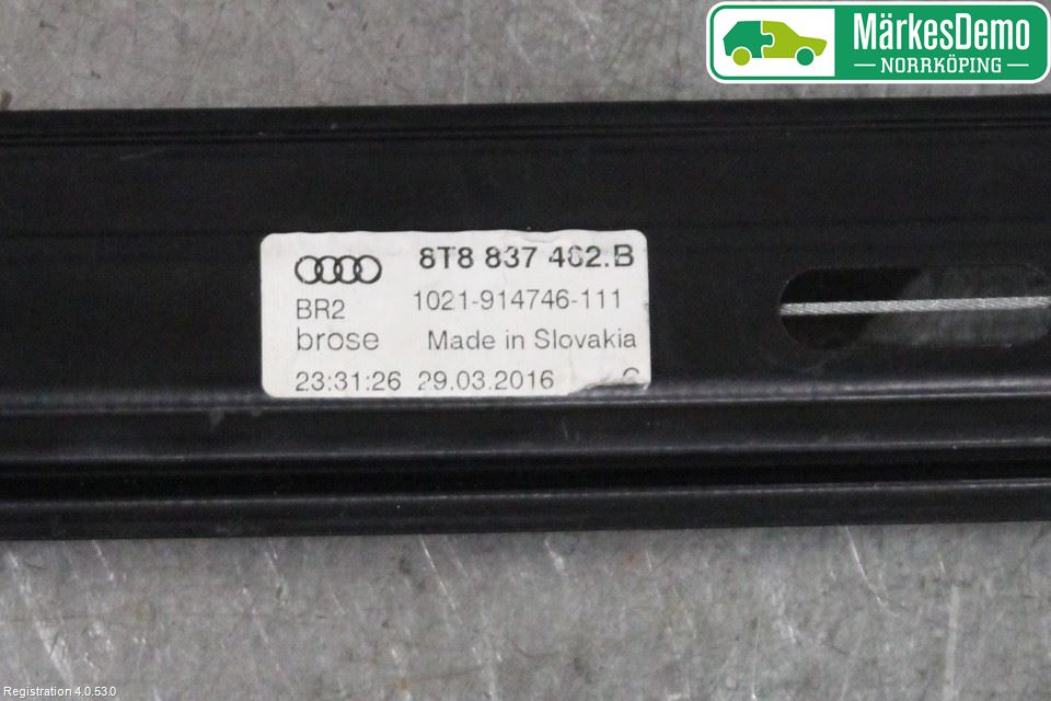 Audi A5 07-16 Fönsterhiss El Kompl