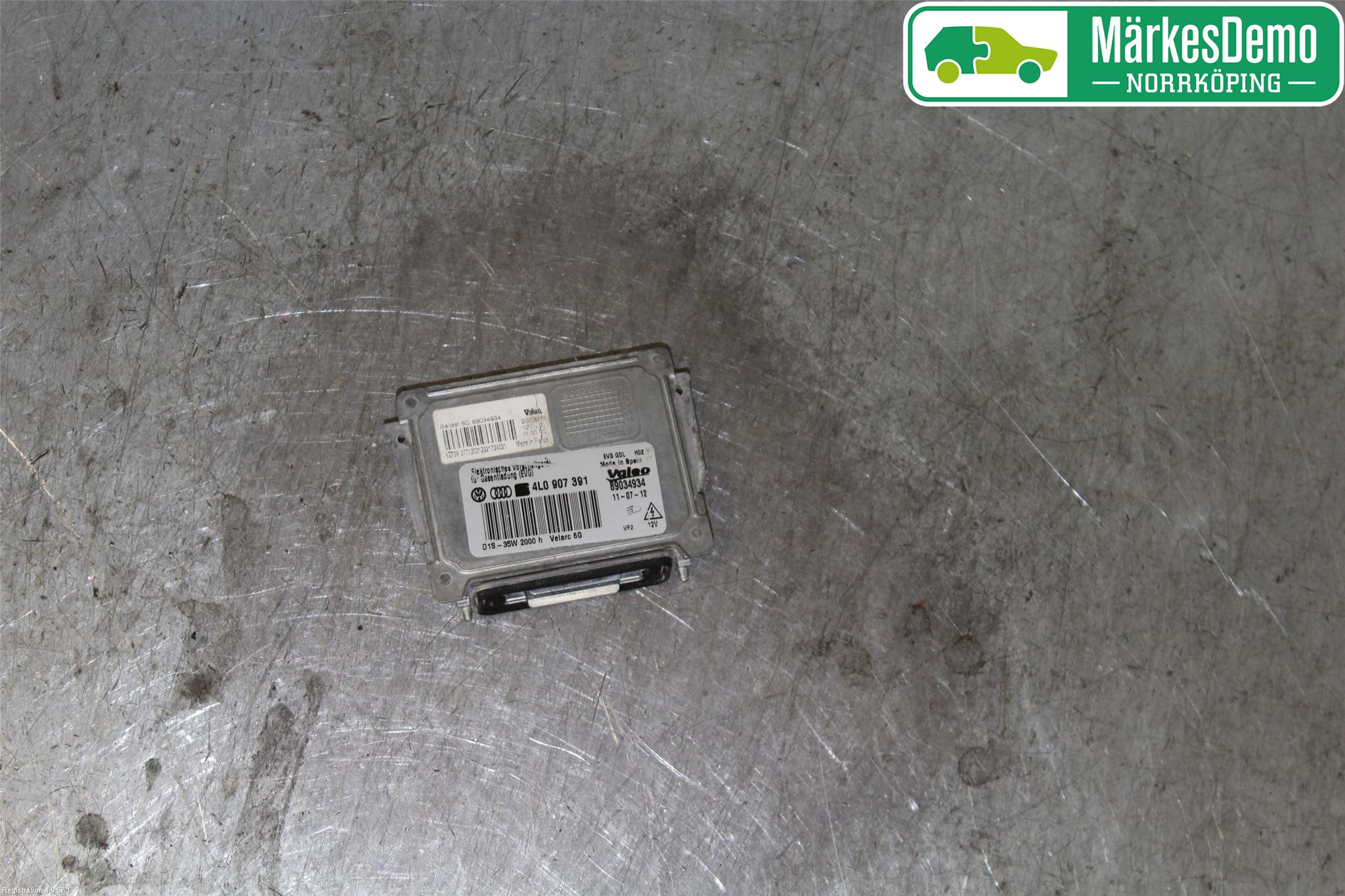 Seat LEON 06-12 Styrenhet Strålkastare