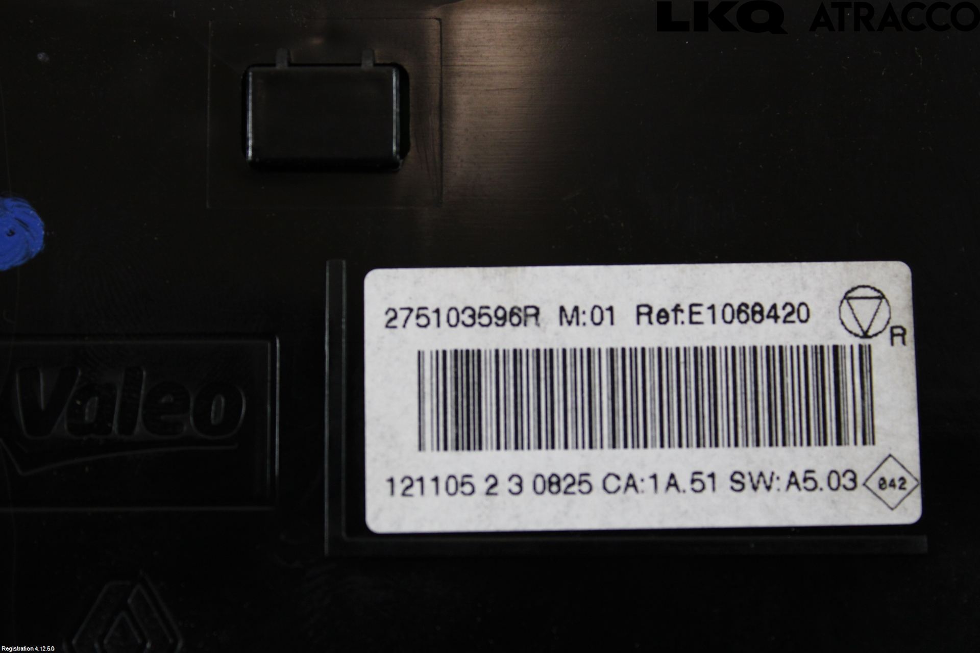 Renault MEGANE III 09-15 Värmereglage