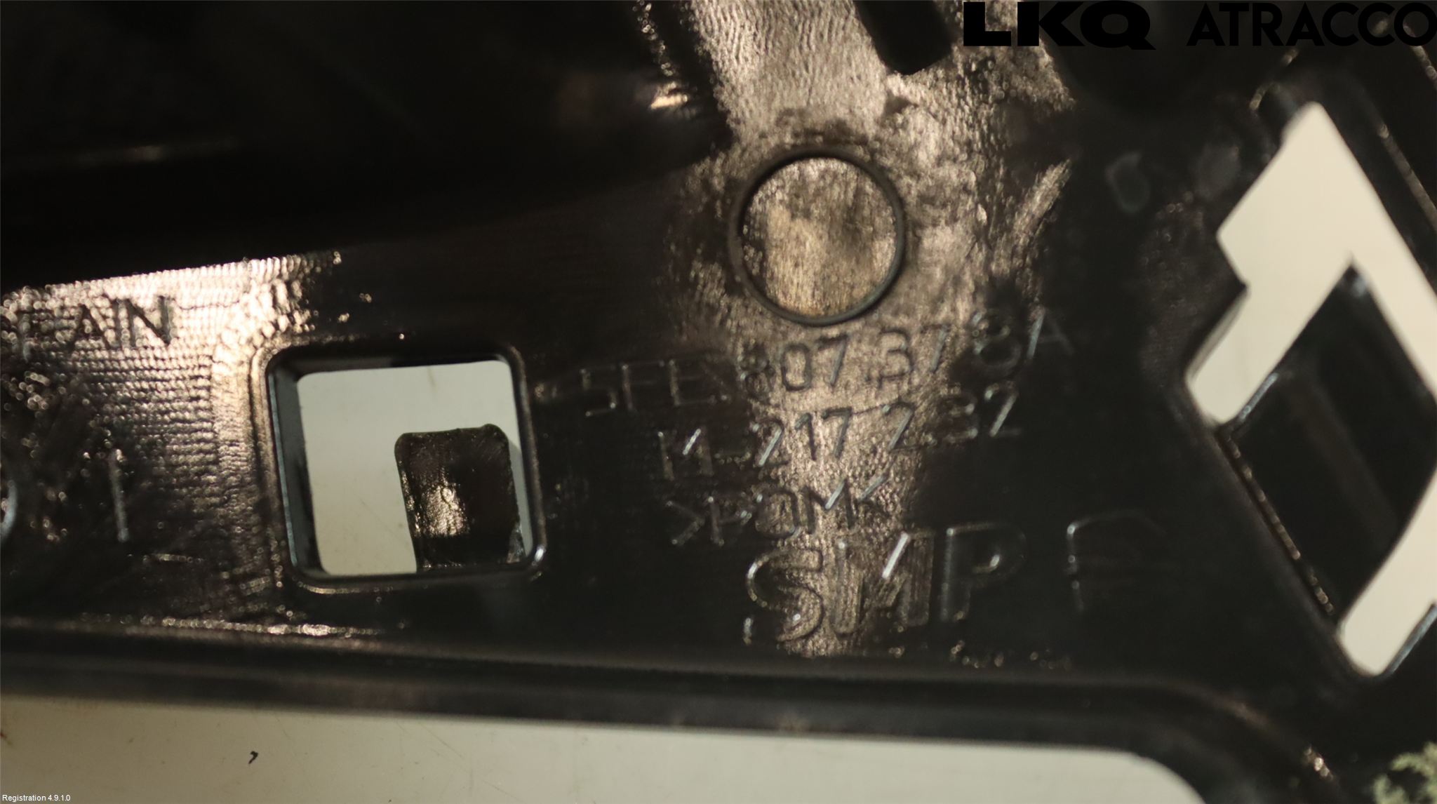 Seat LEON 20- Stötfångarfäste Bak Hö