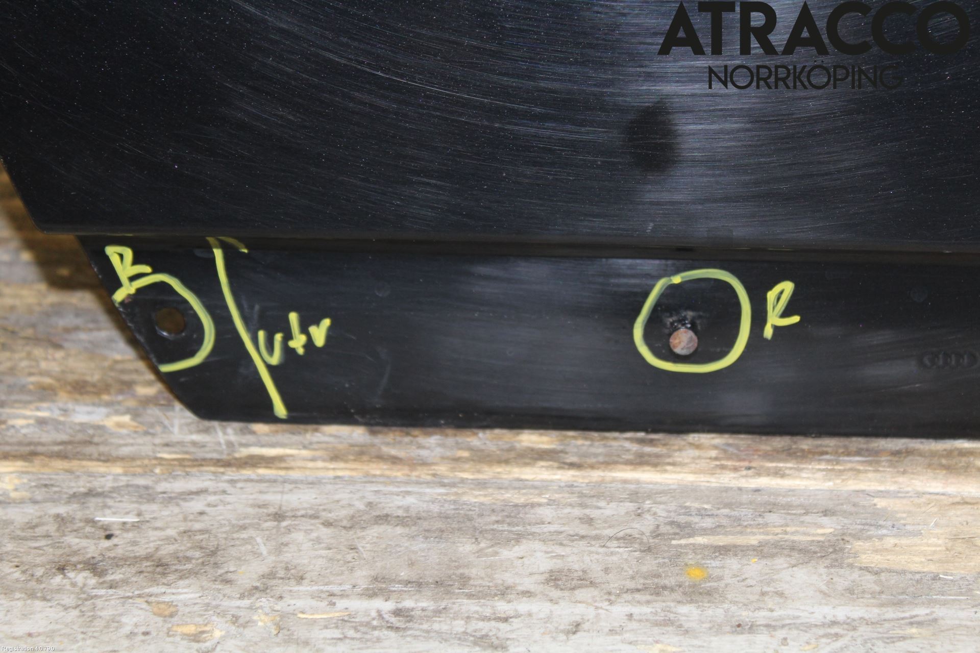 Audi A4/S4 01-05 Dörr Bak Höger