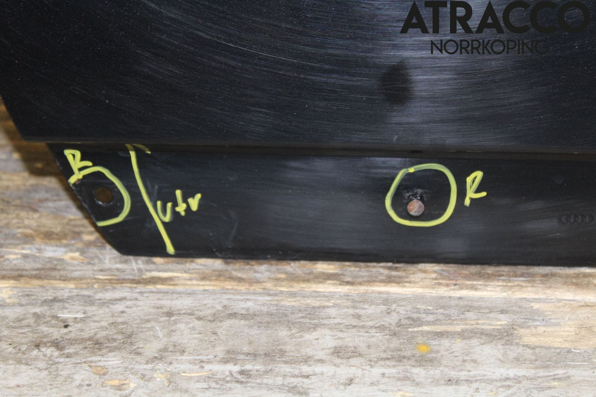 Audi A4/S4 01-05 Dörr Bak Höger