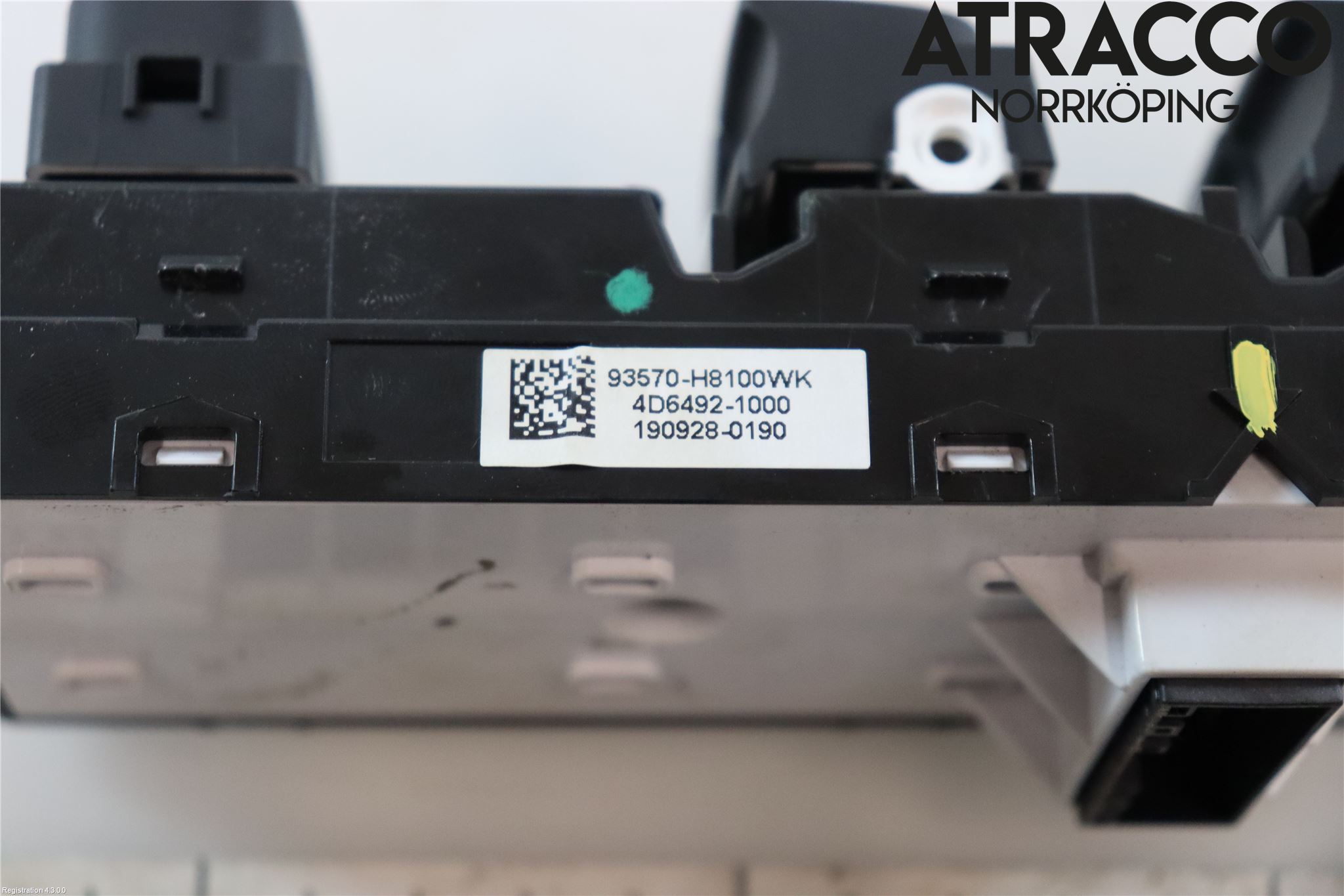 Kia RIO 17- Strömställare Elhiss