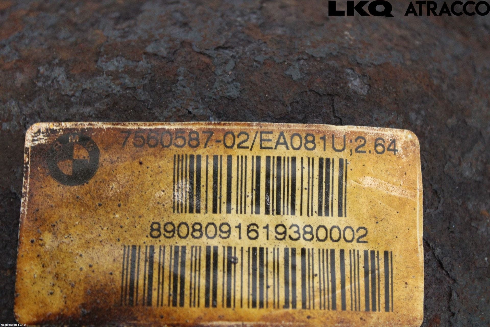 BMW 5 E60/61 Sed/Tou 02-10 Bakväxel-Diff