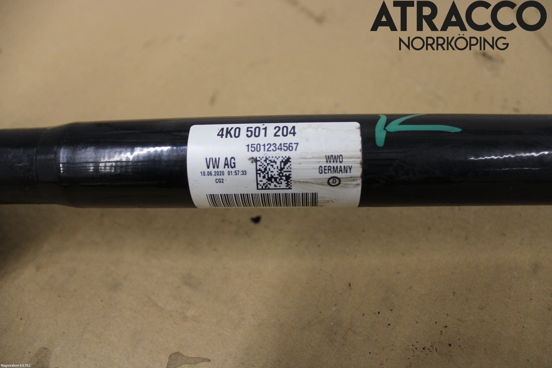 Audi A6 F2/C8 19- Drivaxel Bak Höger