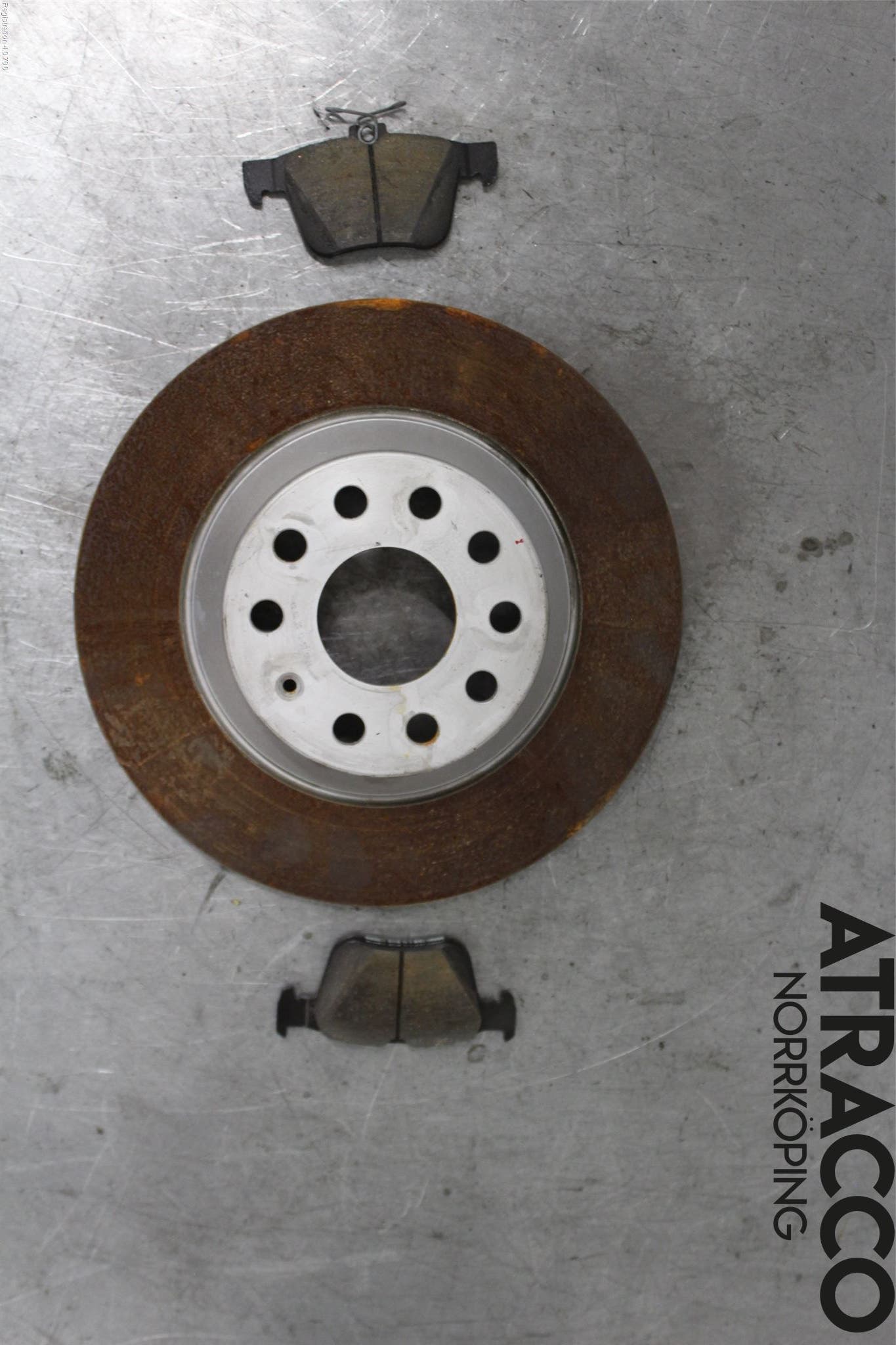 Volkswagen VW PASSAT 15-19 Bromsskiva Bak