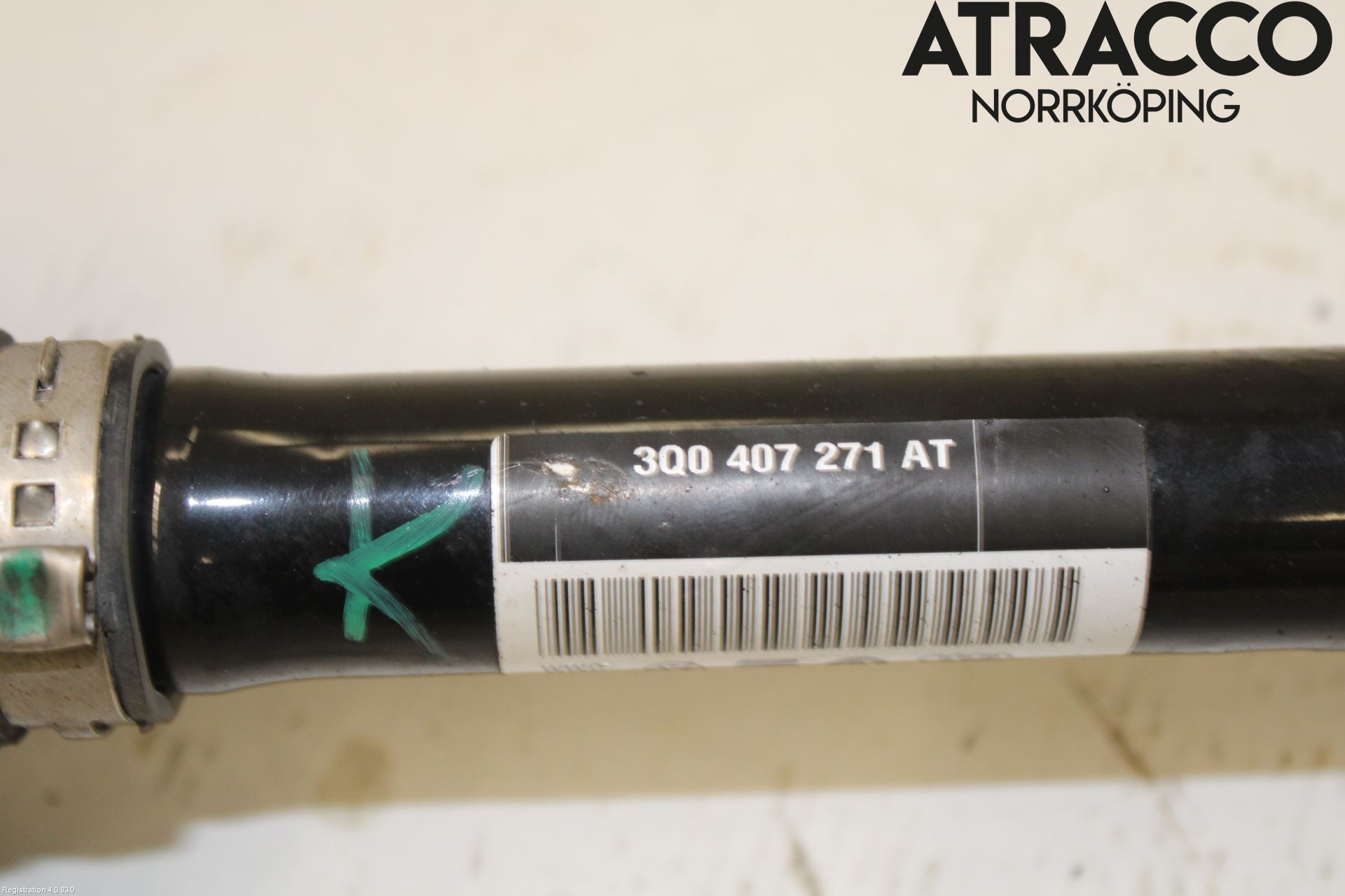 Volkswagen VW TIGUAN 16-24 Drivaxel Fram Vänster