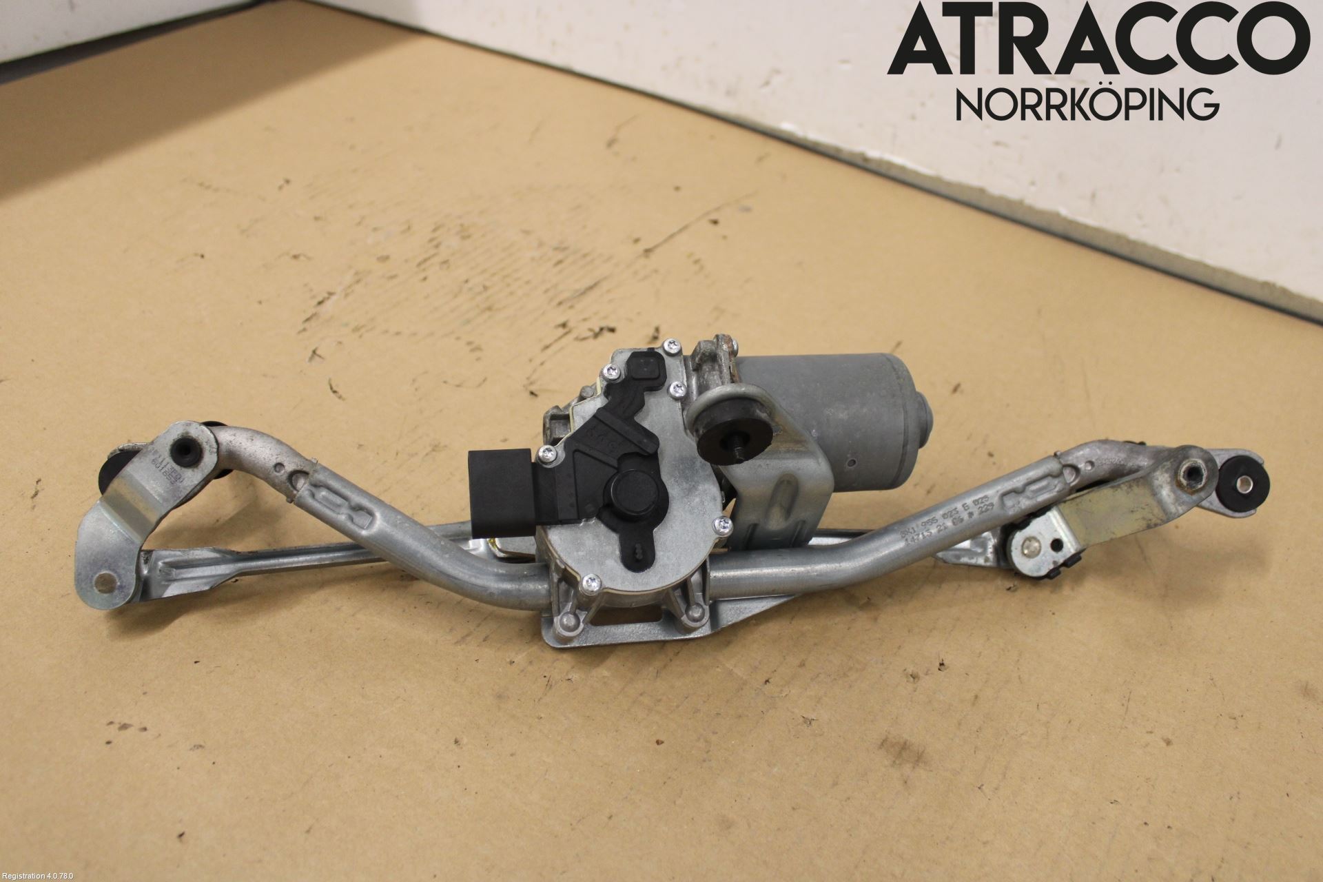 Audi A1/S1 11-18 Torkarmekanism Vindruta