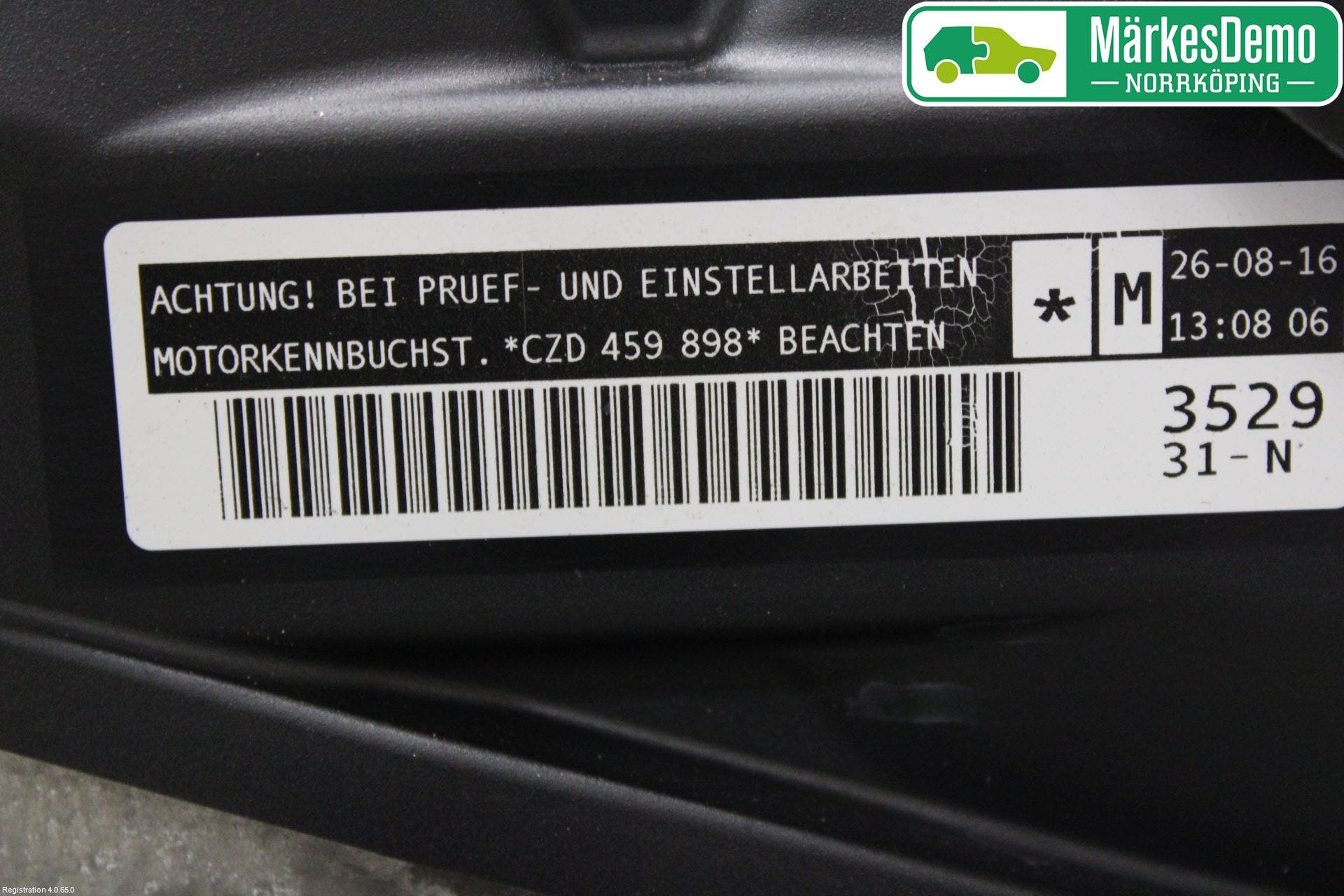 Volkswagen VW GOLF / E-GOLF VII 13-20 Motor Bensin