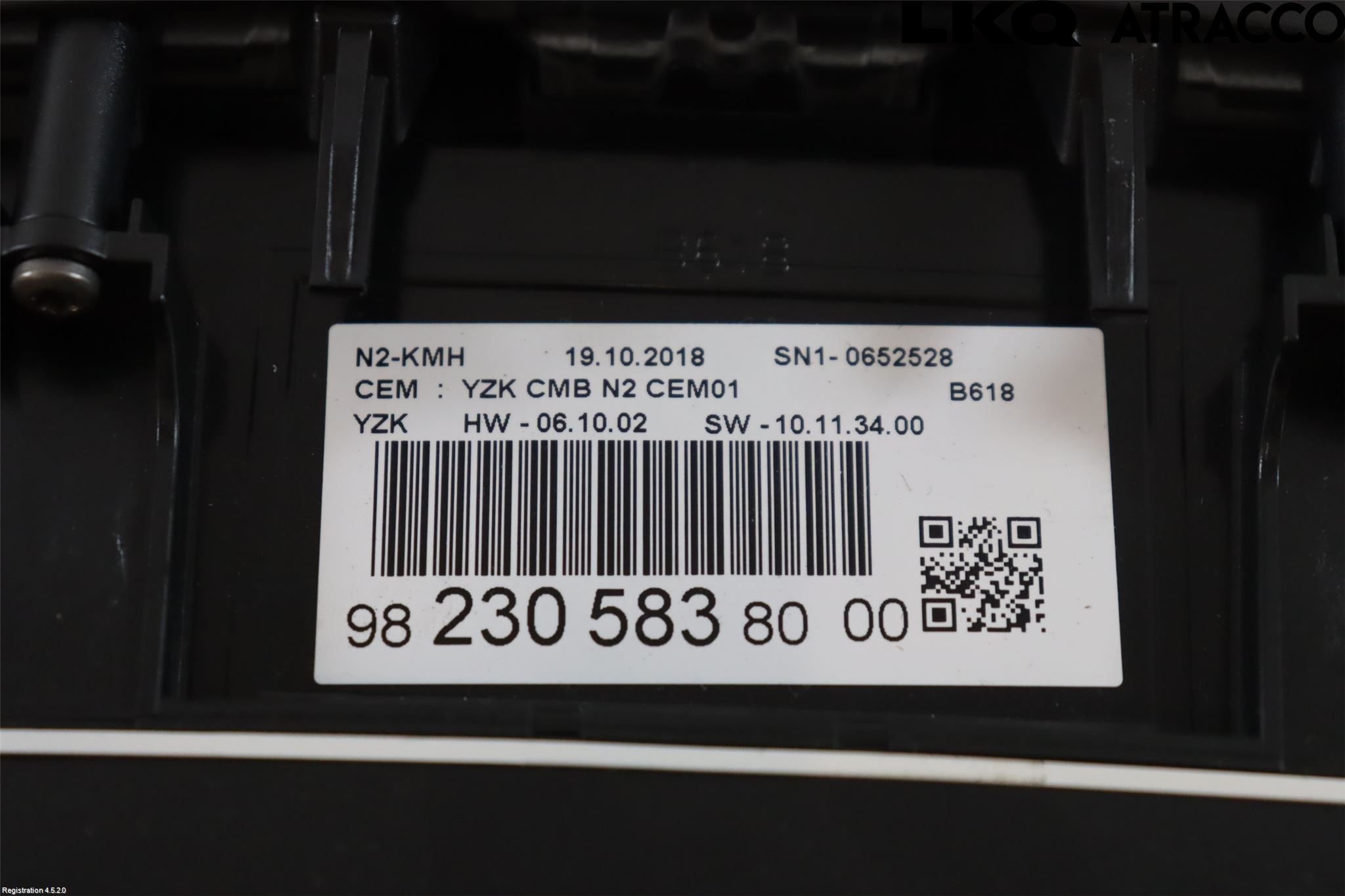 Citroen COTROEN C3 17-24 Instrument Komb