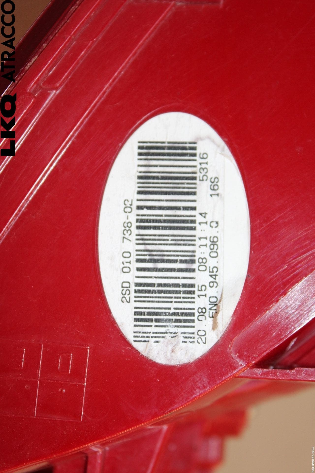 Volkswagen VW TIGUAN 07-16 Bakljus Höger