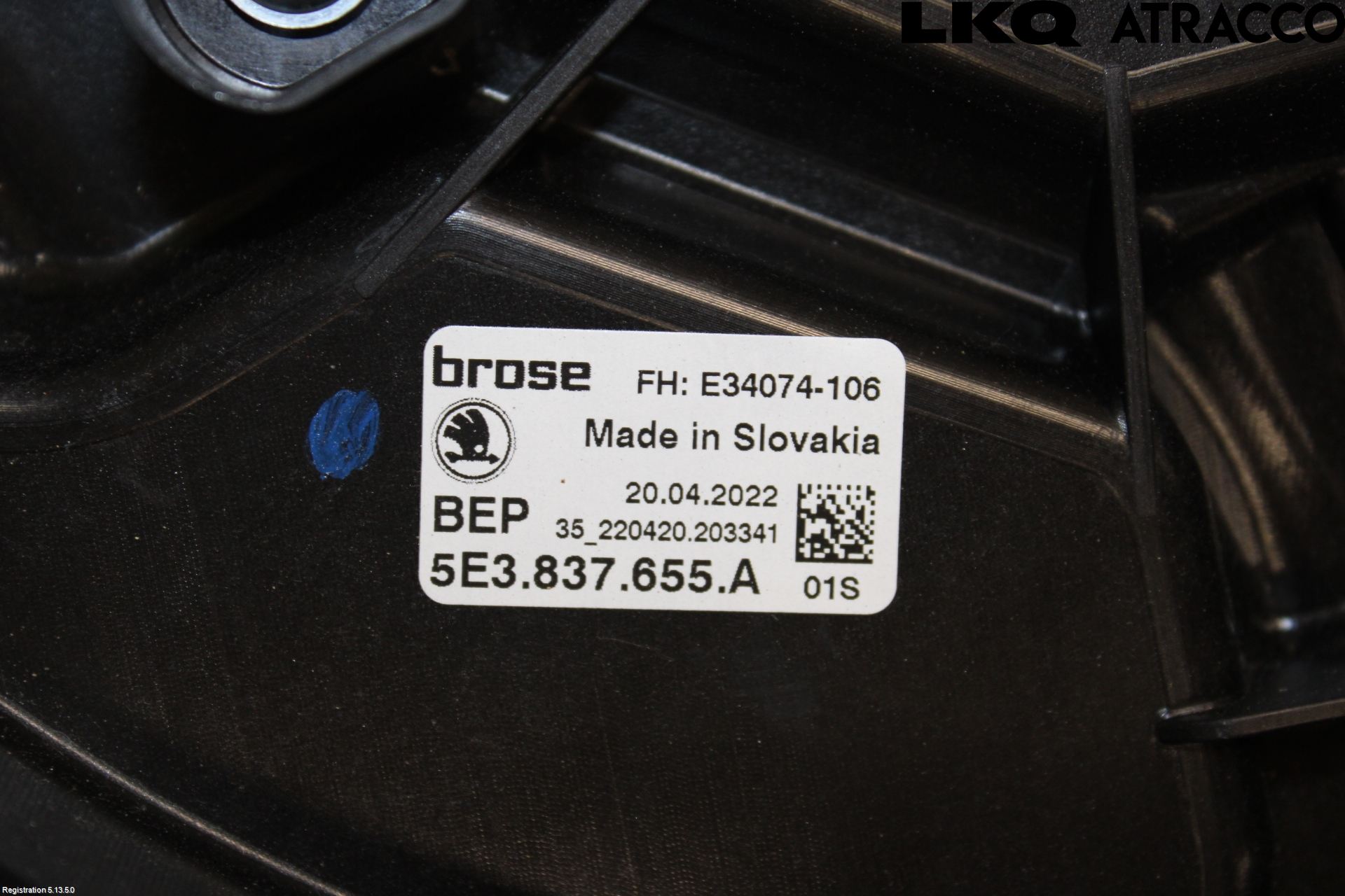 Skoda OCTAVIA (NX) 20- Fönsterhiss El Kompl