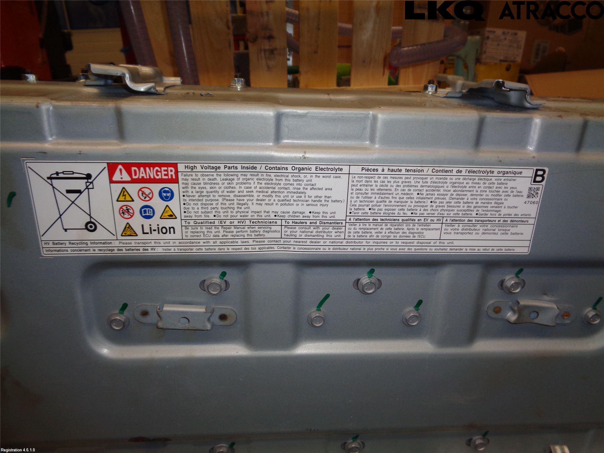 Toyota PRIUS+ ZVW40 12-20 Batteri Högspänning