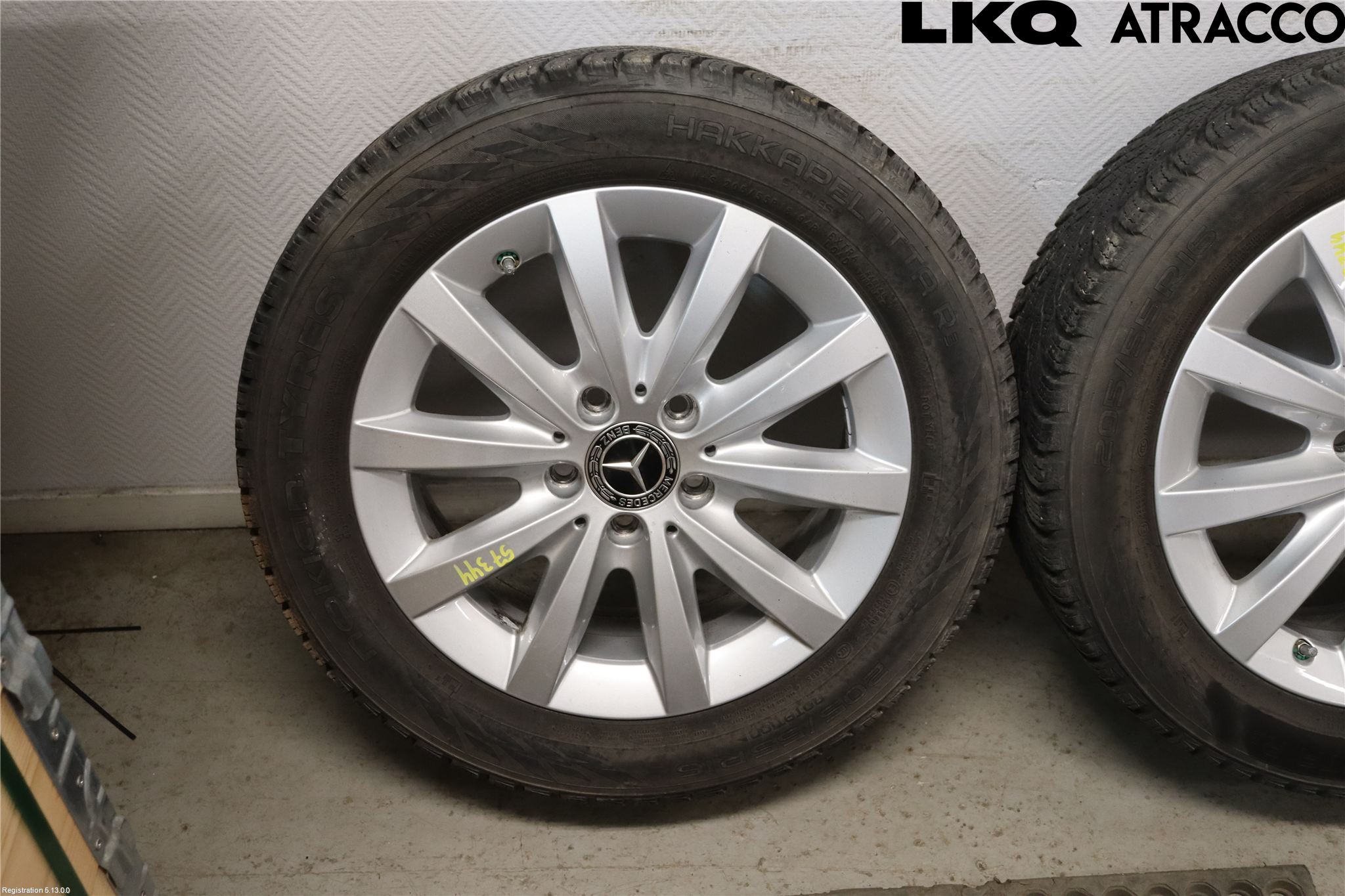 Mercedes-Benz MB CLA-KLASS (C117/X117) 13-19 Vinterdäck Alumfälg 4St