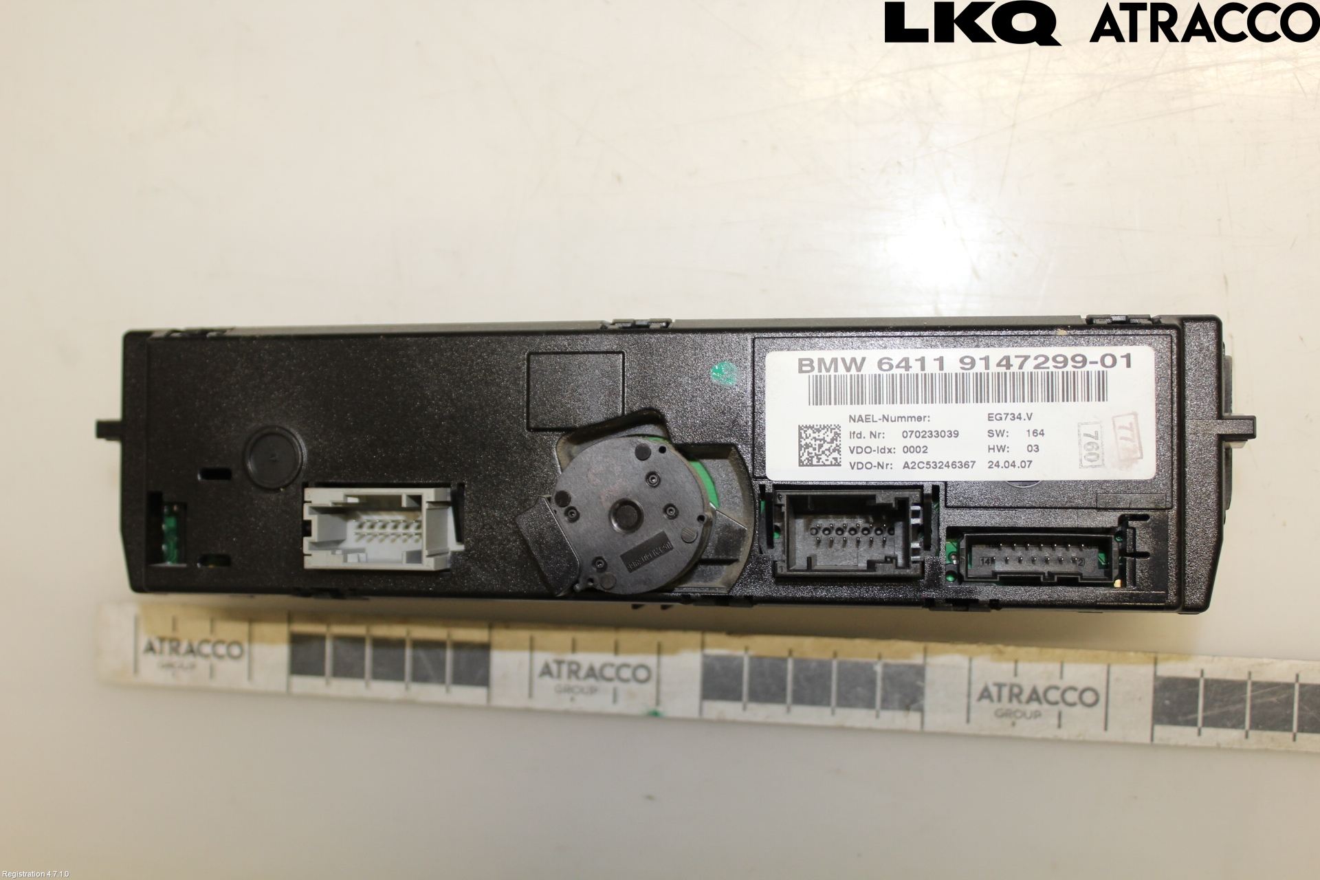 BMW 1 E87/81 5D/3D 03-11 Värmereglage