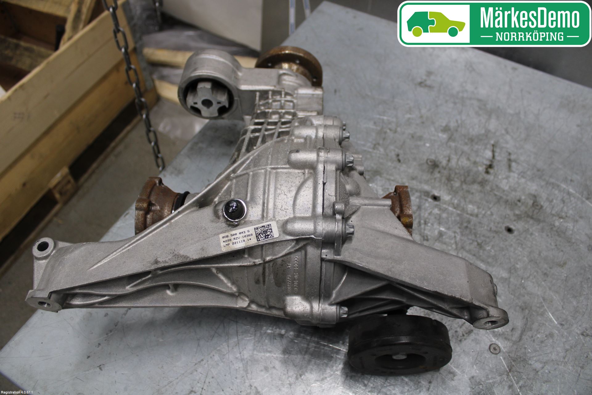 Audi A4/S4 B9 20- Bakväxel-Diff