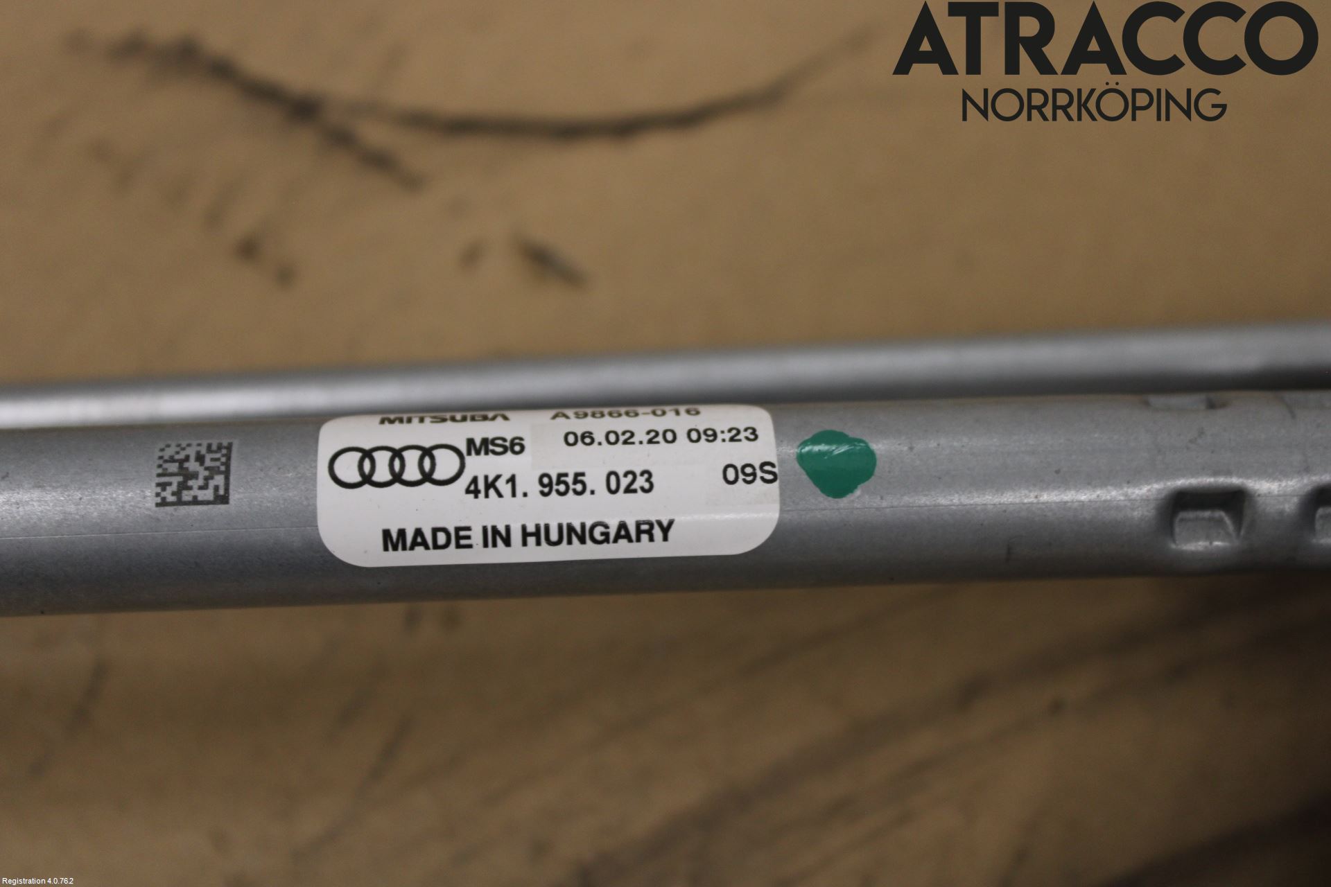Audi A6 F2/C8 19- Torkarmekanism Vindruta