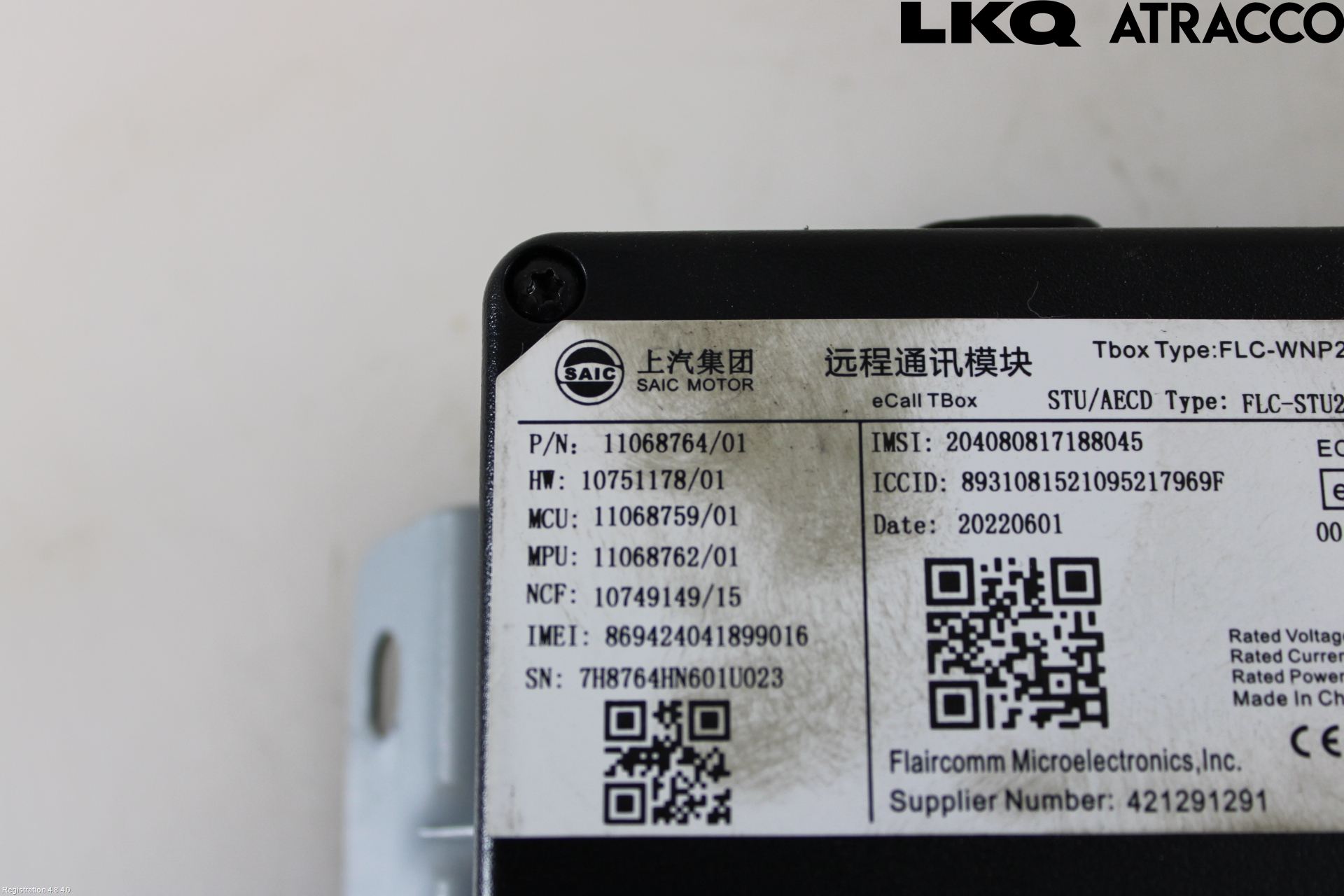 MG 5 22- Styrenhet Tal