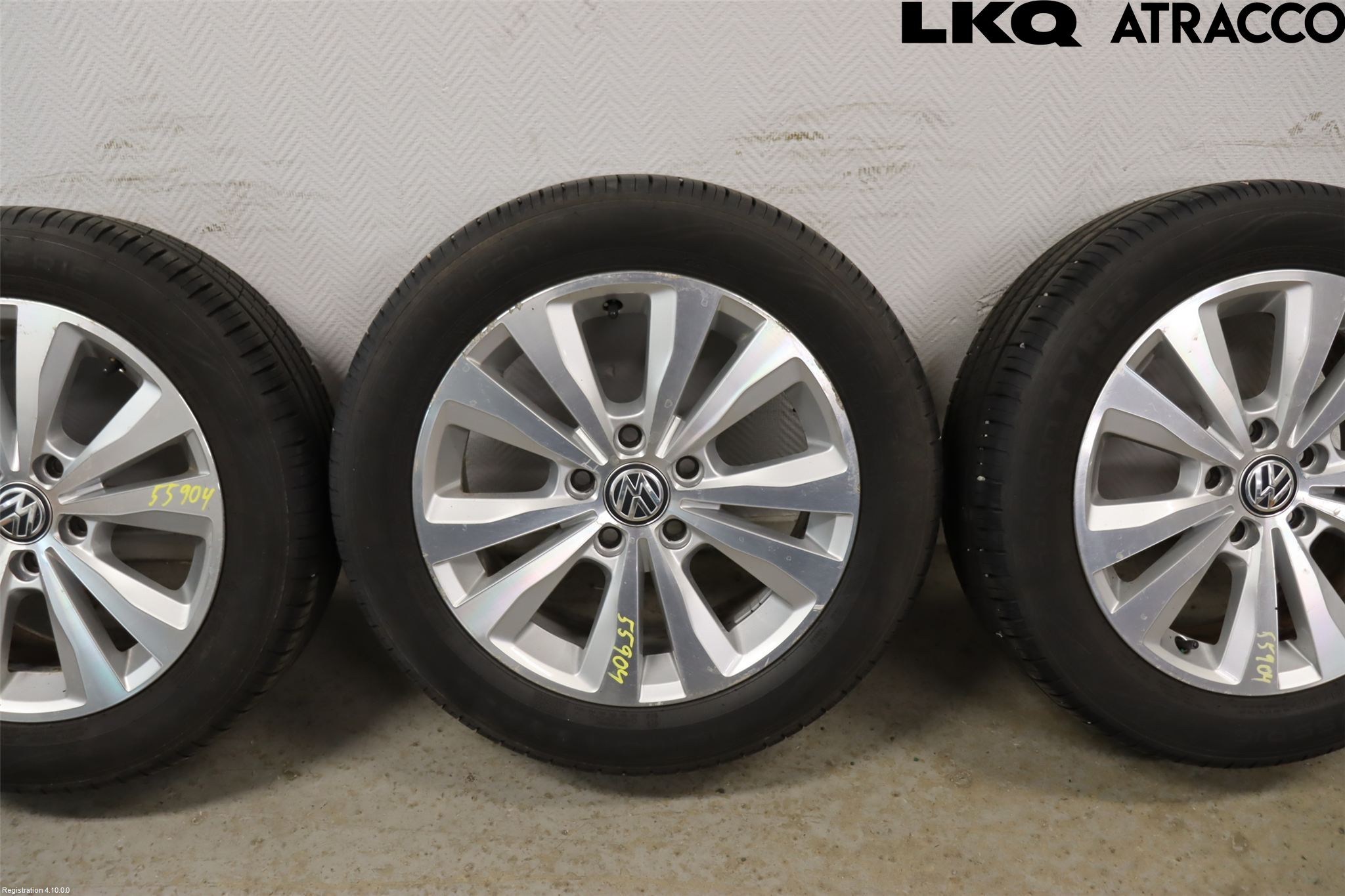 Volkswagen VW GOLF / E-GOLF VII 13-20 Sommardäck Alumfälg 4St