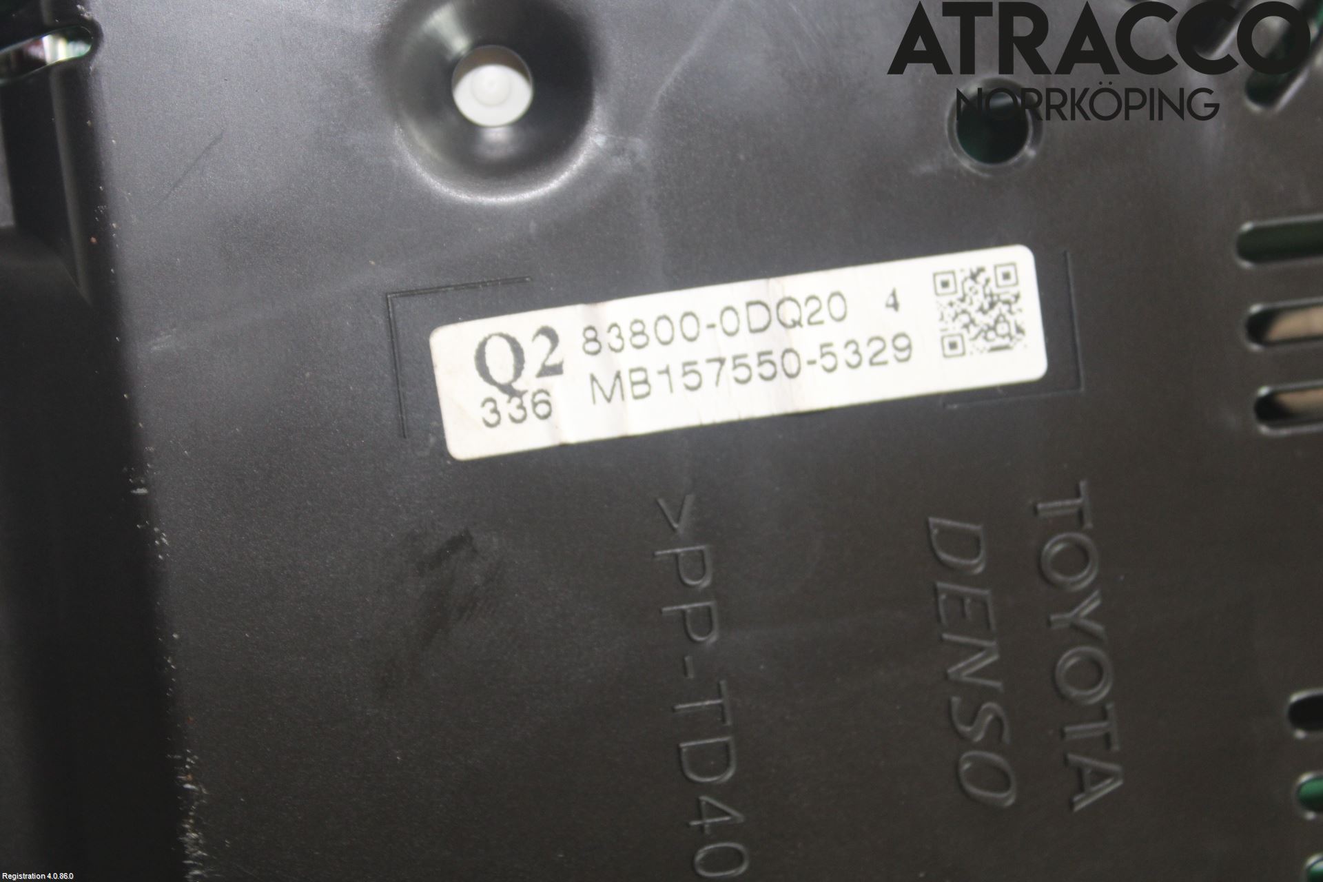 Toyota YARIS XP130 12-14 Instrument Komb