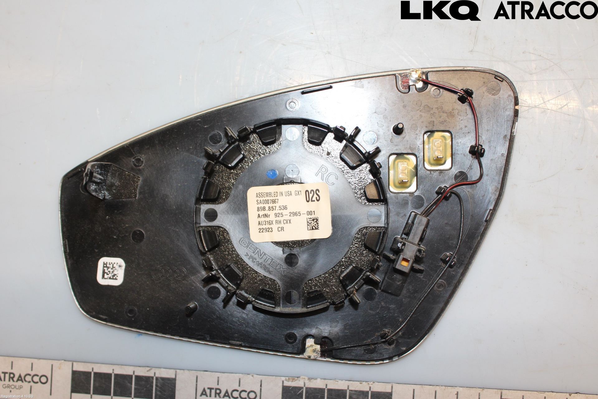 Audi Q4 E-TRON FZ 22- Spegelglas Hö