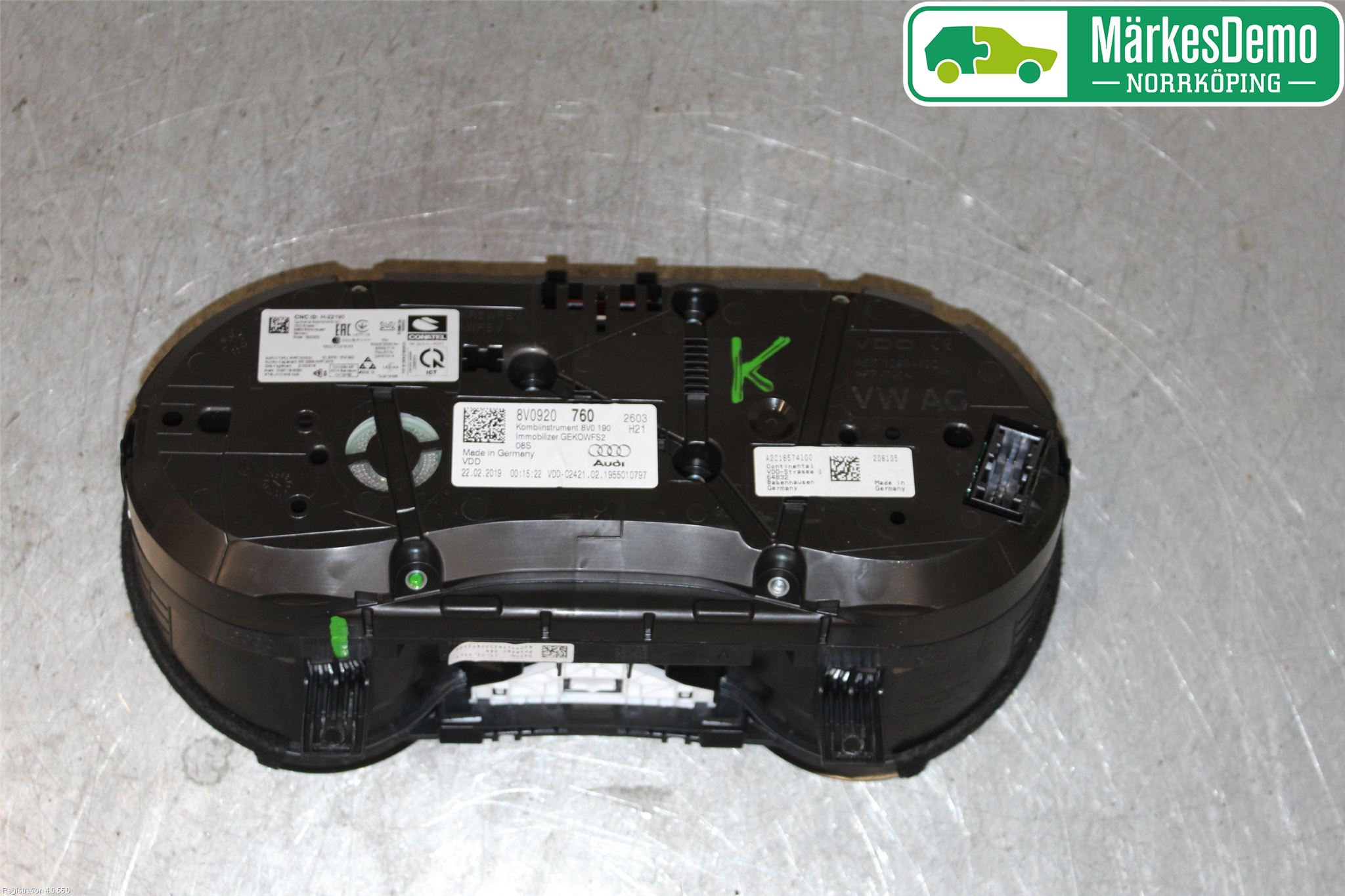 Audi A3/S3 8V 13-20 Instrument Komb