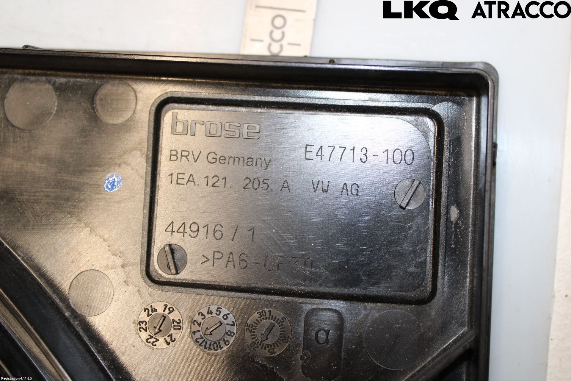 Volkswagen VW ID.4 21- Kylfläkt El