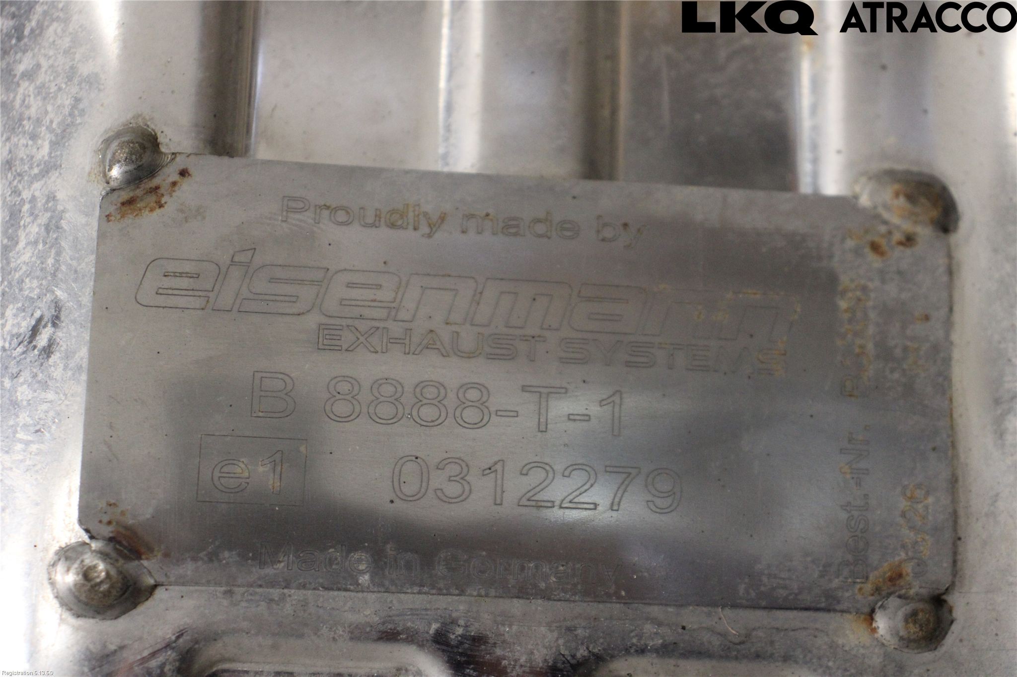 BMW 4 F32/F33/F82/F83 13-20 Avgas Bakre Dämpare