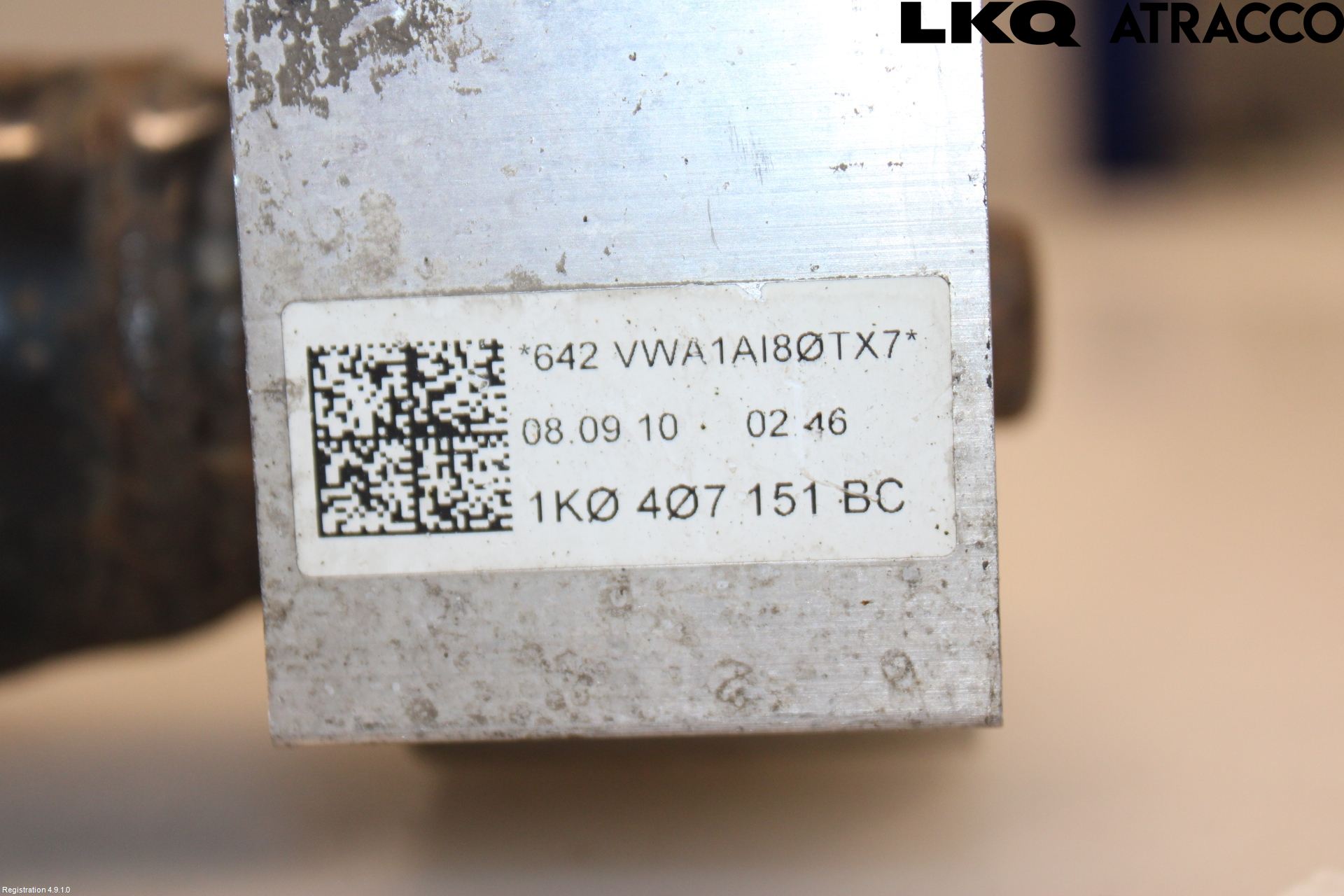 Volkswagen VW GOLF VI 09-13 Bärarm Fram Undre Vä