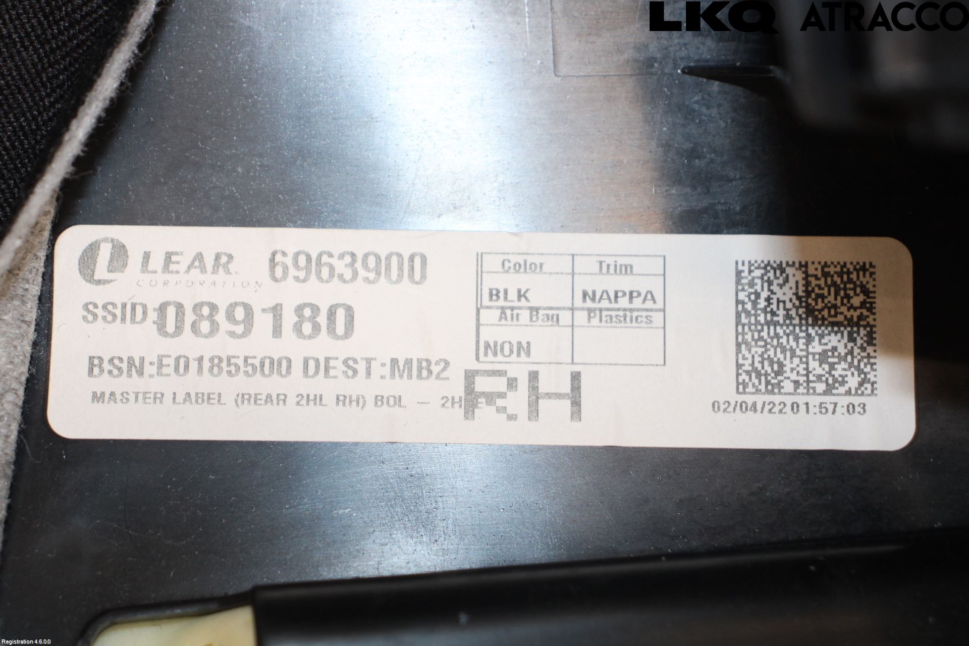 Mercedes-Benz MB GLE-KLASS (W167/V167/C167) 19- Inredning Ryggdyna Bak