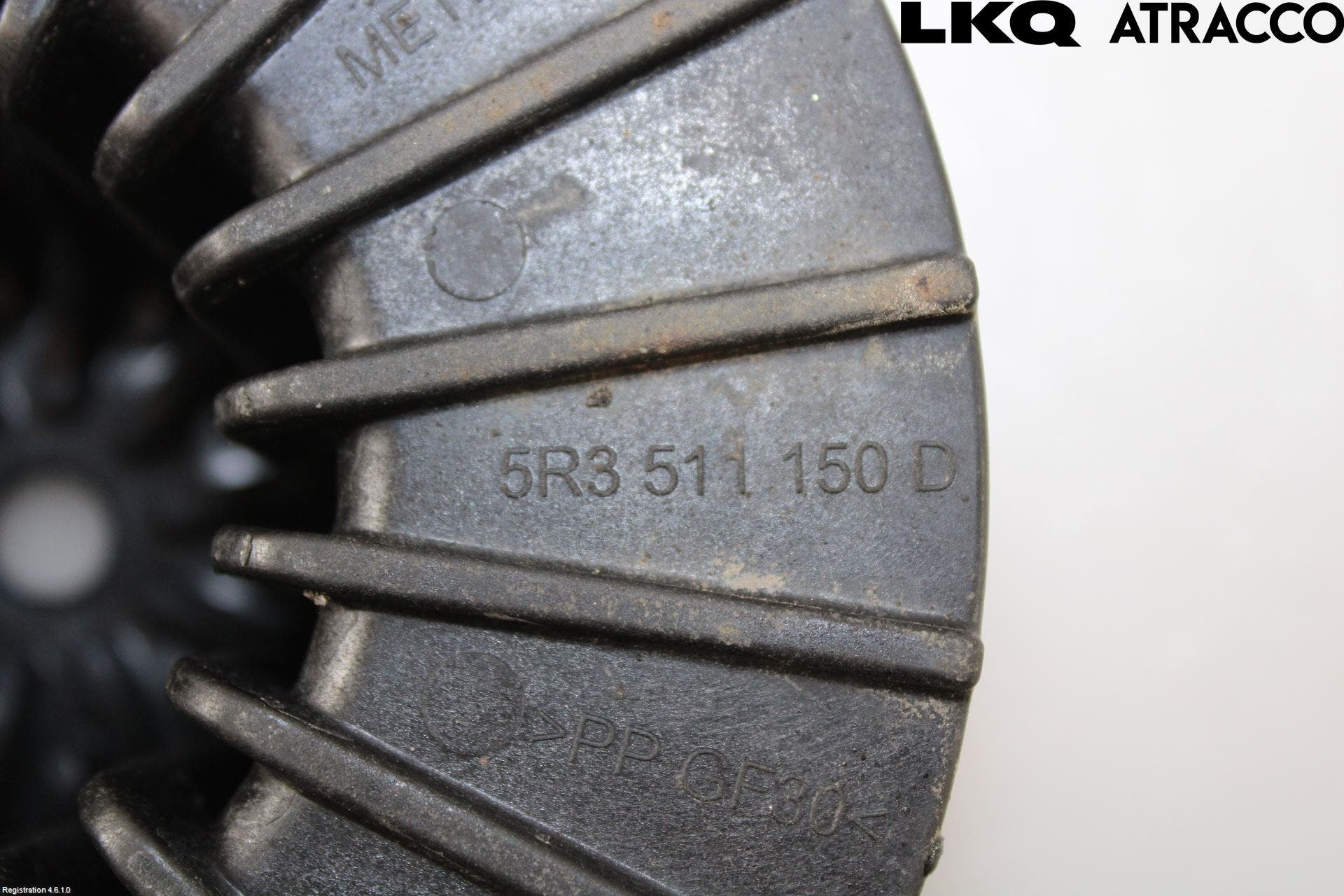 Volkswagen VW CADDY 21- Fjäderskål Bak