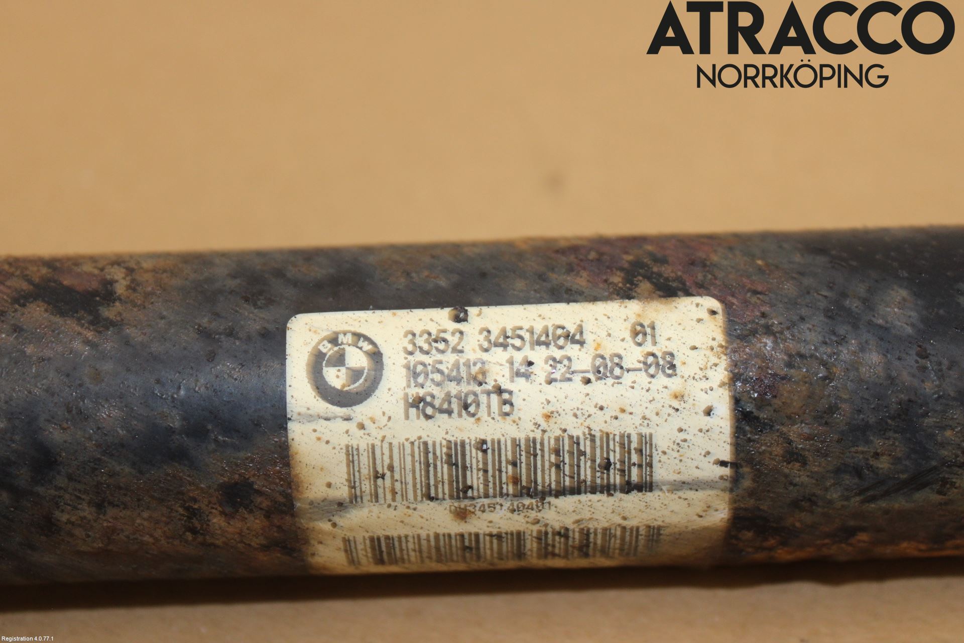 BMW X3 E83     03-10 Stötdämpare Bak