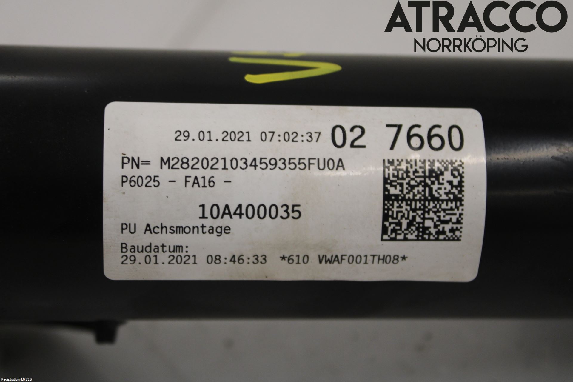 Volkswagen VW ID.3 21- Fjäderben Fram Vänster