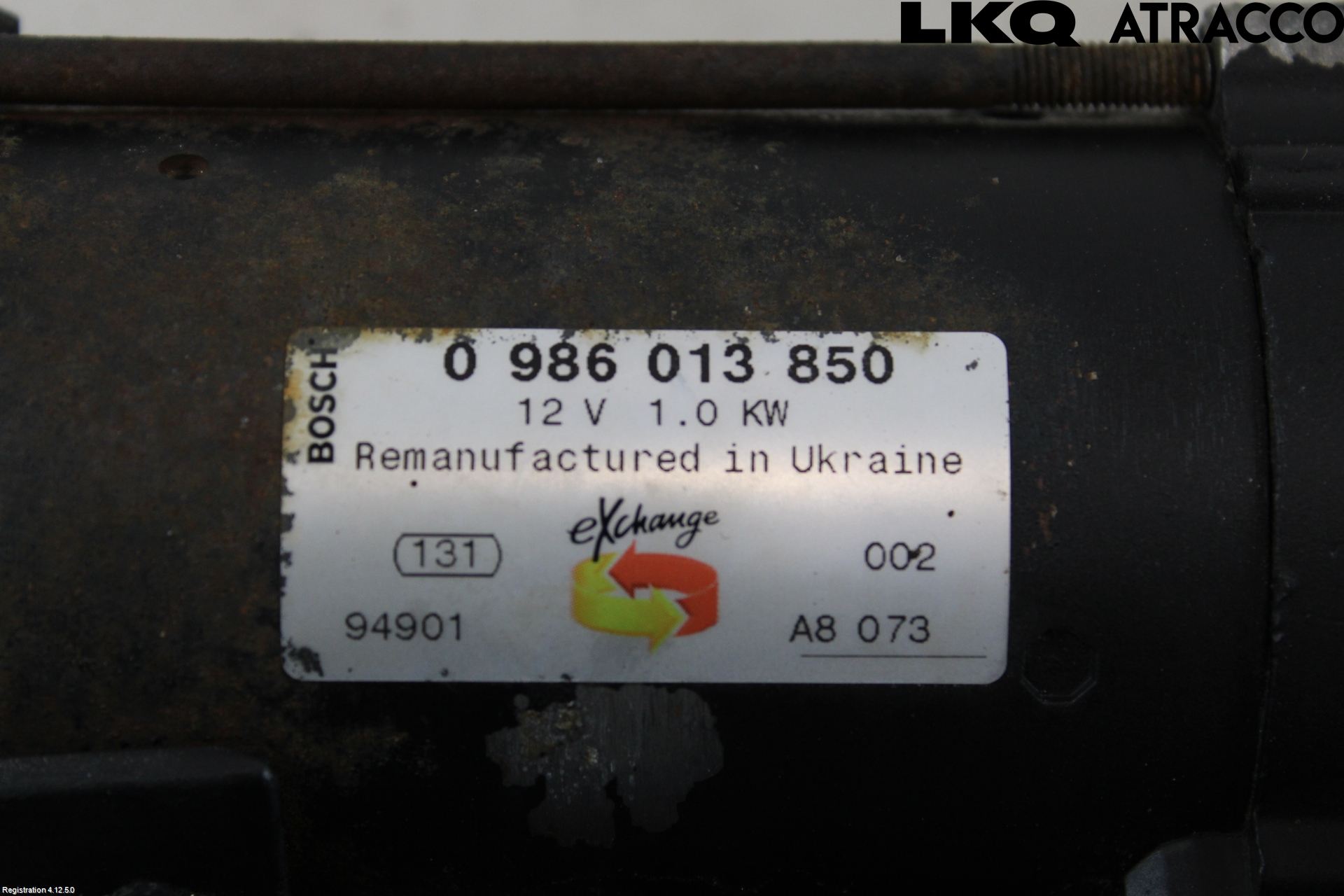 Citroen C3 -04 Startmotor