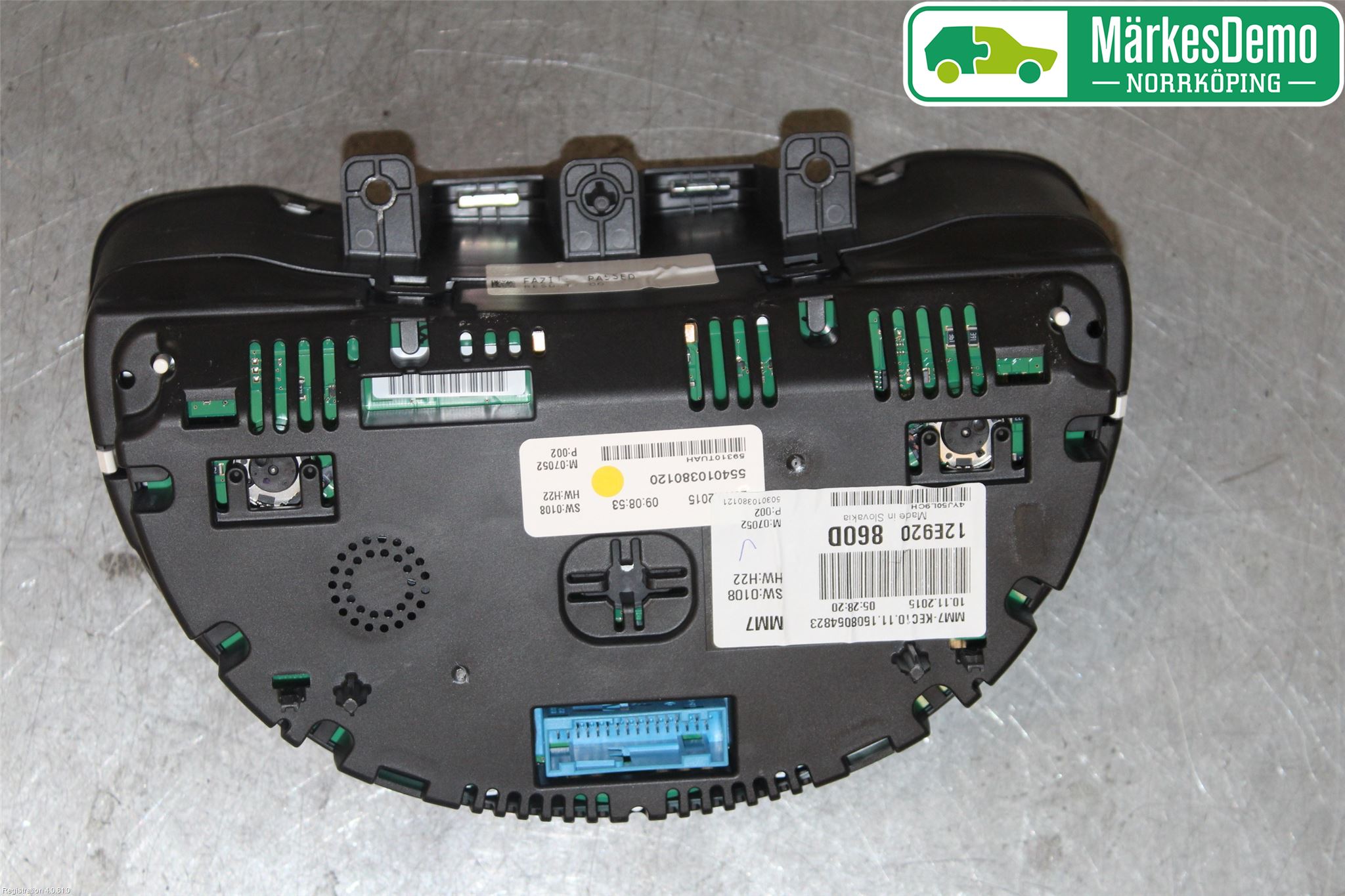 Volkswagen VW UP! / E-UP! Instrument Komb