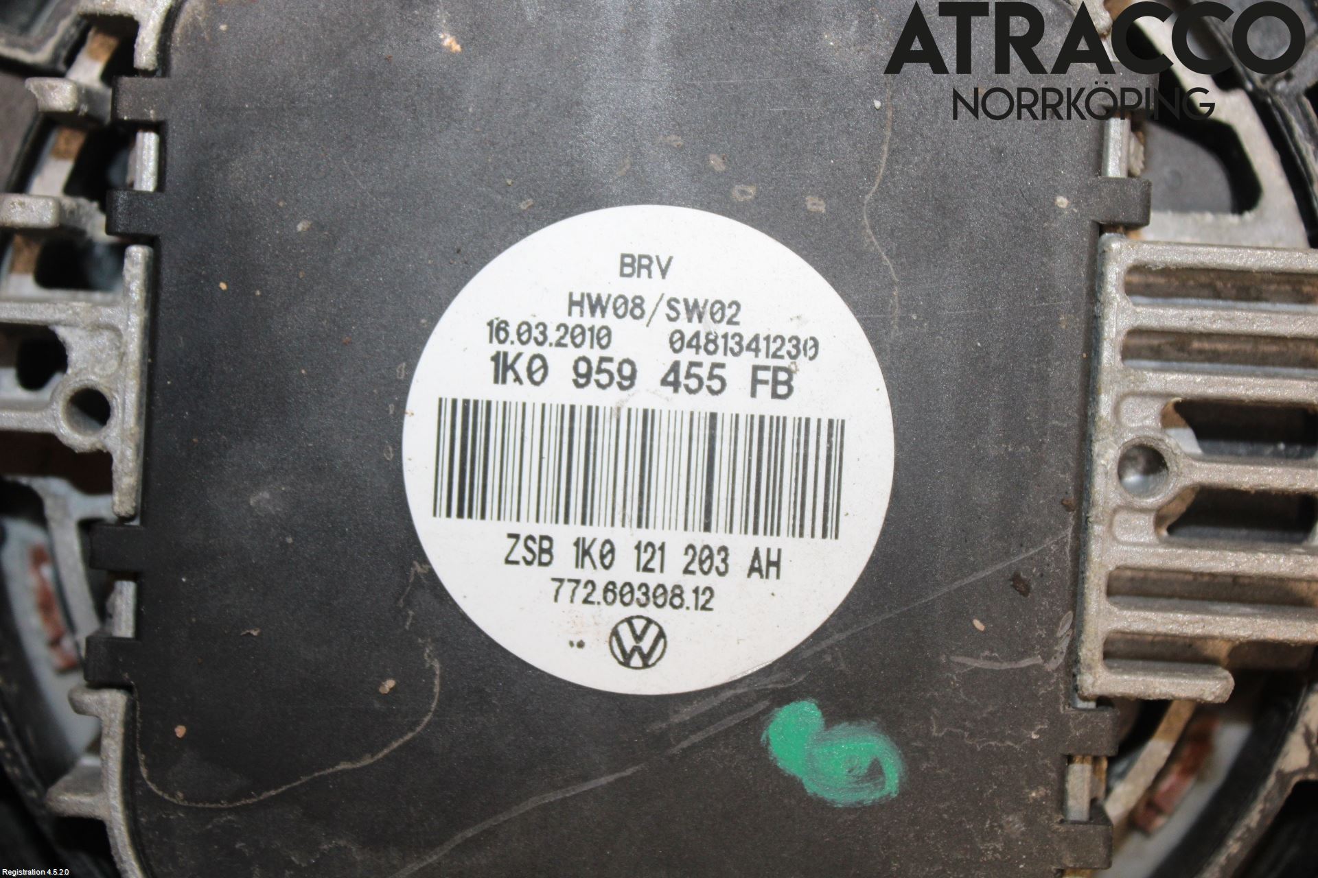 Skoda OCTAVIA (1Z) 05-13 Kylfläkt El