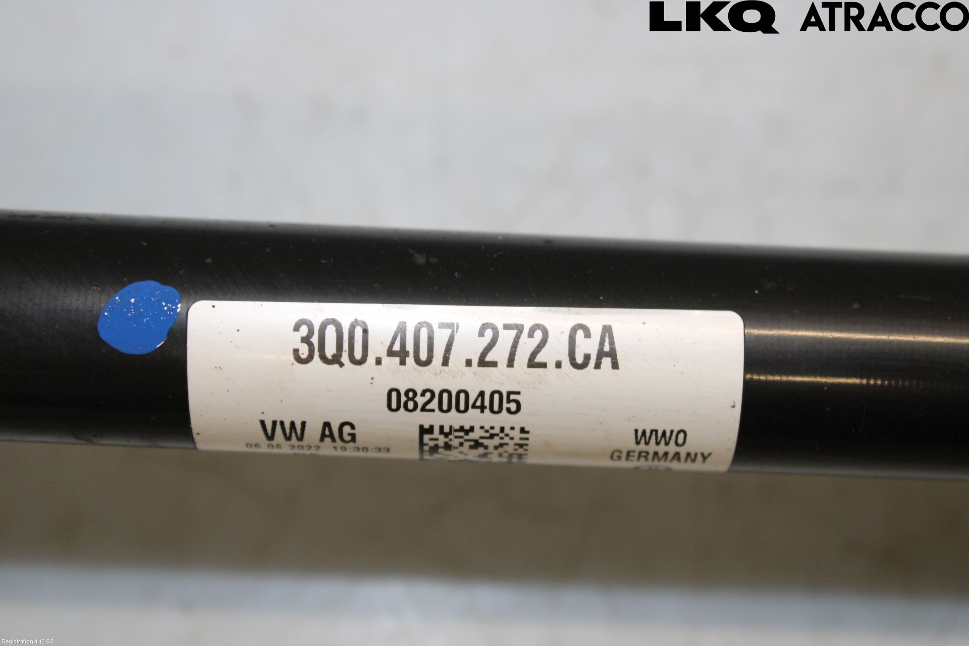 Volkswagen VW CADDY 21- Drivaxel Fram Höger