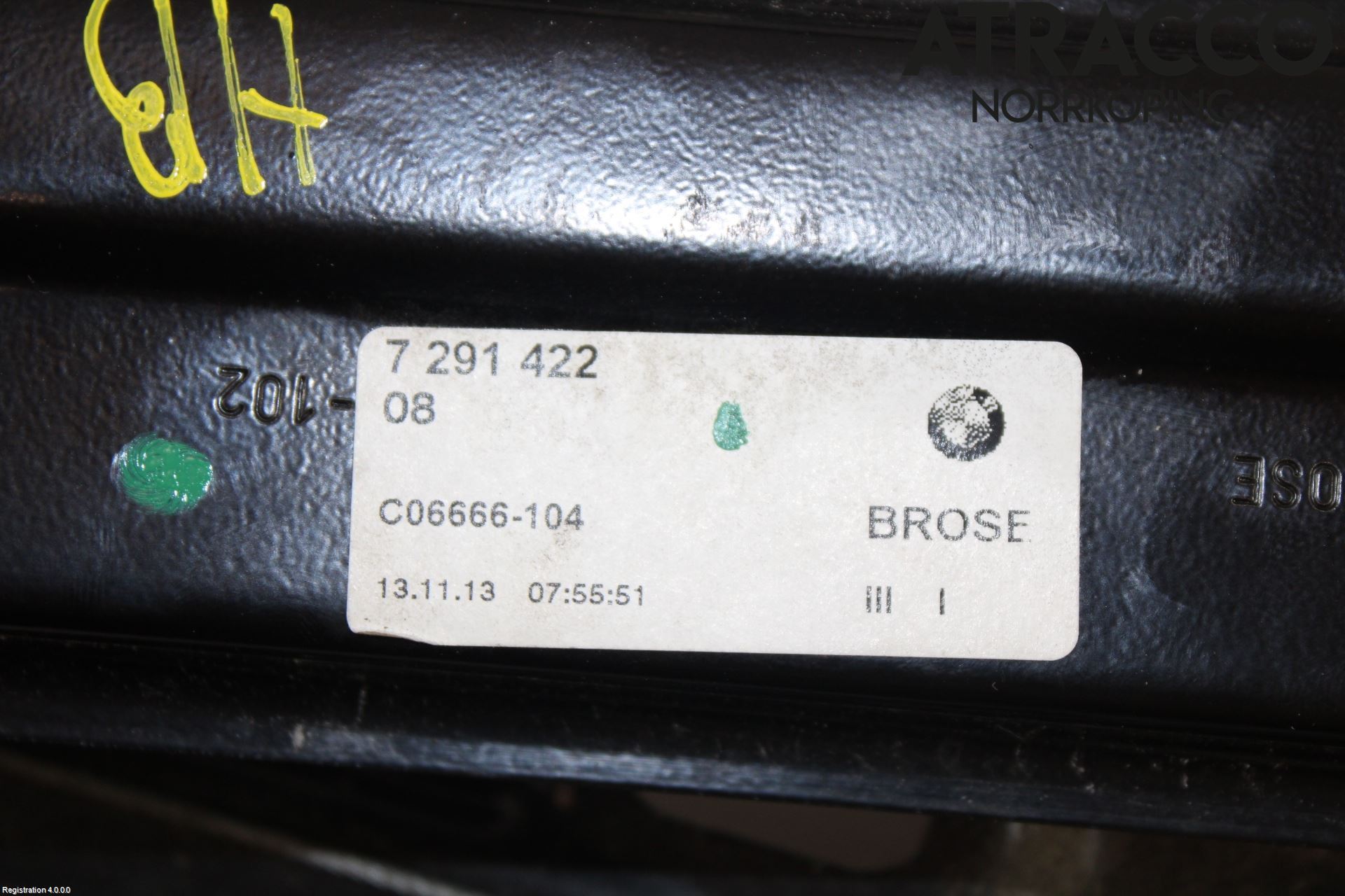 BMW 3 GT F34 13-19 Fönsterhiss El Kompl