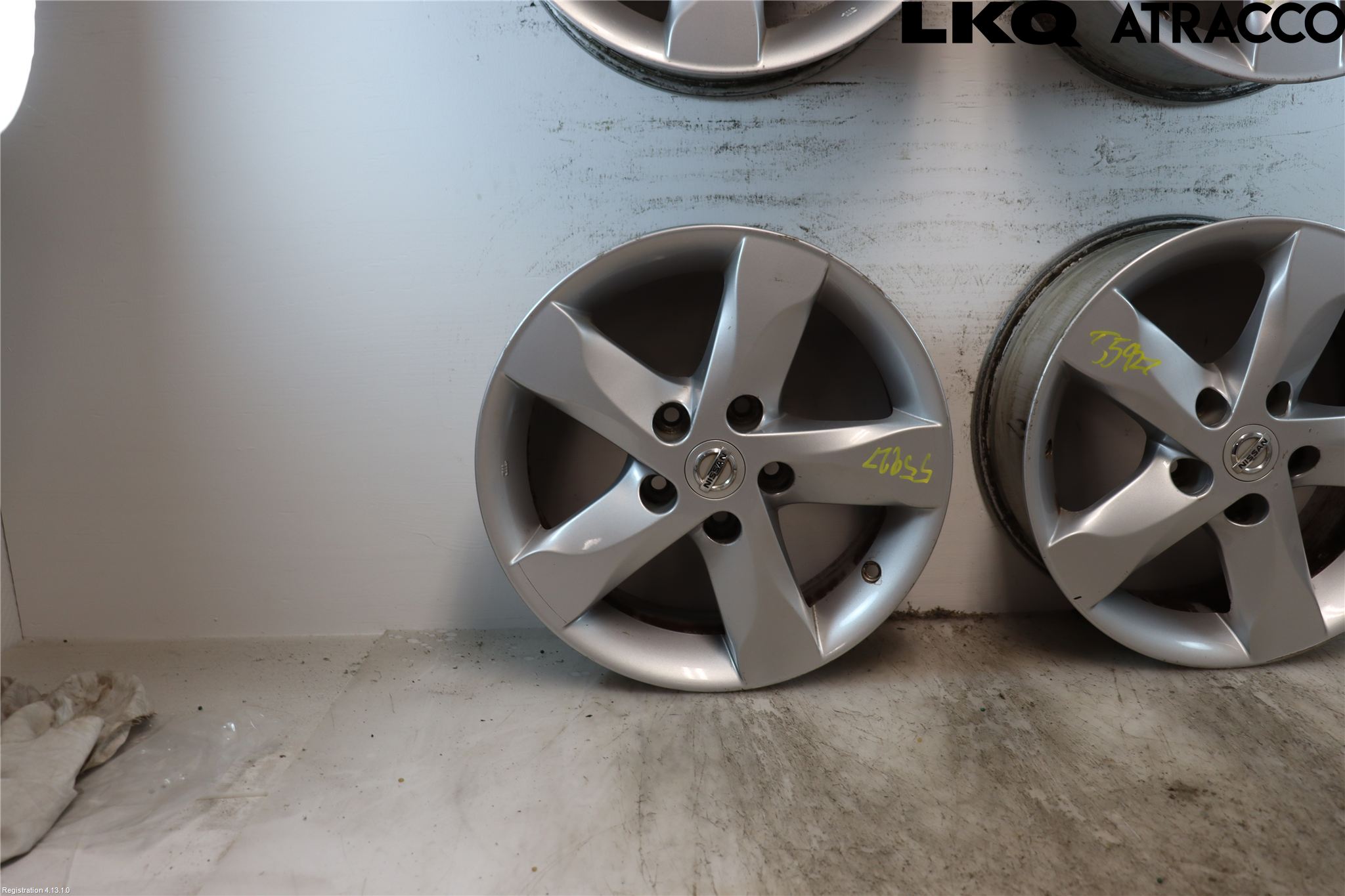 Nissan QASHQAI   07-10 Fälgsats Aluminium