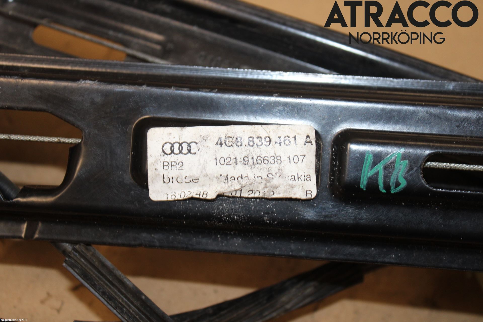 Audi A7/S7 4G 11-17 Fönsterhiss El Kompl